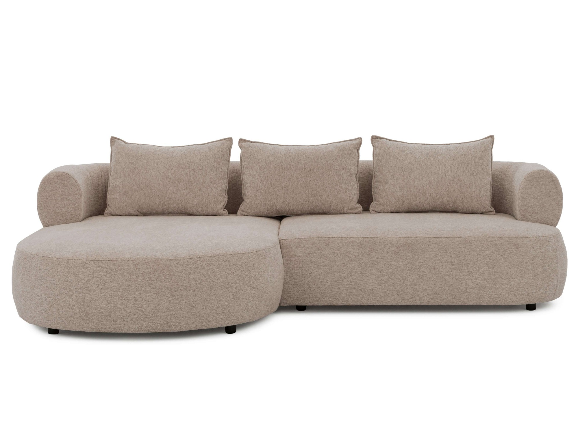 Home affaire Ecksofa »LUSSAC L-Form Design-Sofa mit Zierkissen, Maße B/T/H: günstig online kaufen
