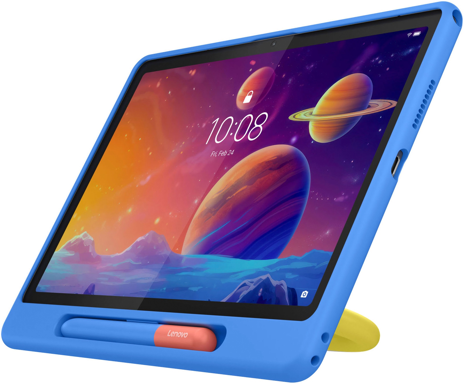 Lenovo Tablet »Tab 10,1 Zoll mit TPU Schutzhülle«, (25,7 cm / 10,1 Zoll), Android, WUXGA,)