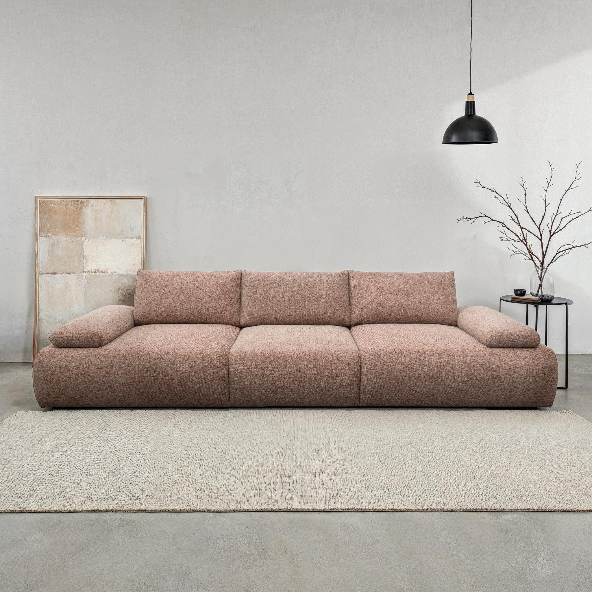 DOMO collection Big-Sofa »Évora Megasofa Breite 324 cm« Federkern, inkl. Ar günstig online kaufen