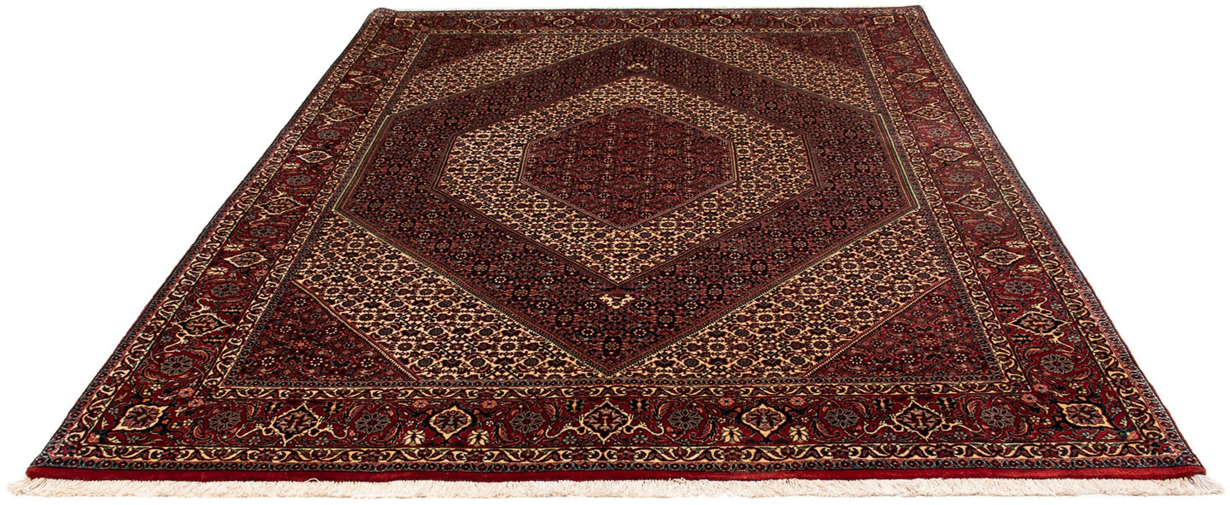 morgenland Orientteppich »Perser - Bidjar - 262 x 203 cm - dunkelrot«, rech günstig online kaufen
