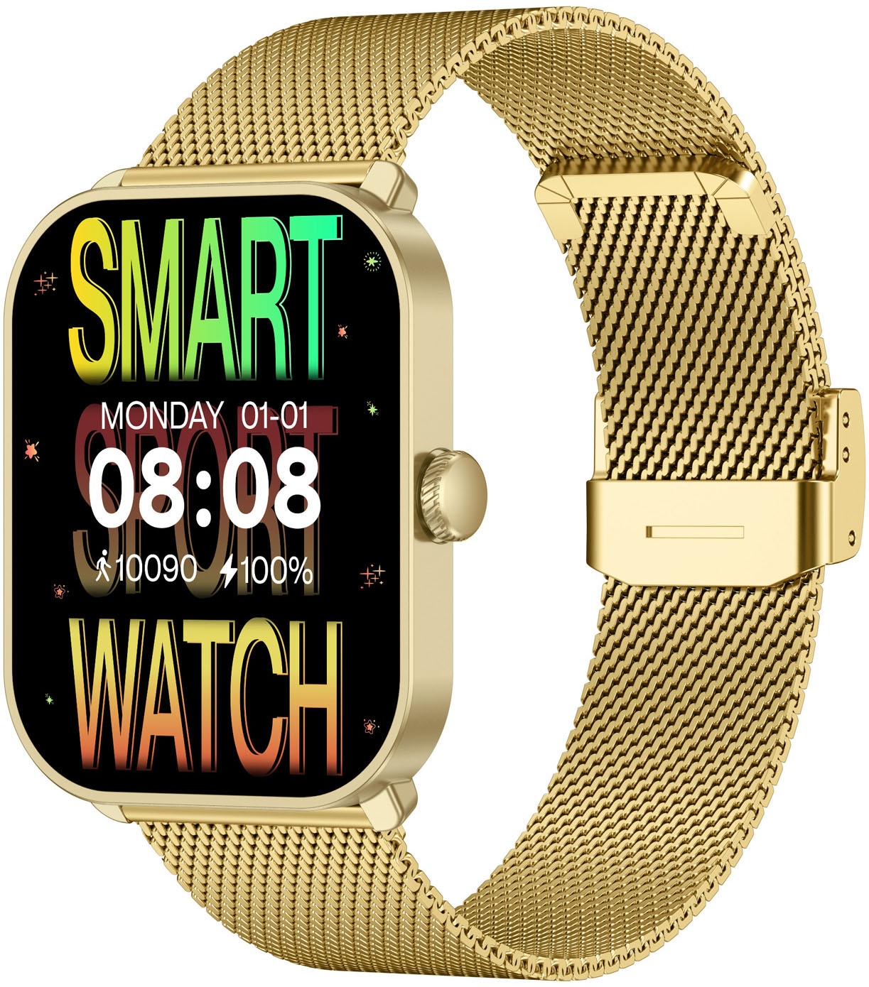 SMARTY 2.0 Smartwatch »Smarty 2.0«, (/ 1,78 Zoll),)