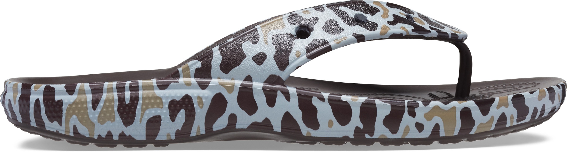 Crocs Zehentrenner »Classic Animal Print Sandal«, mit Leo-Print kaufen