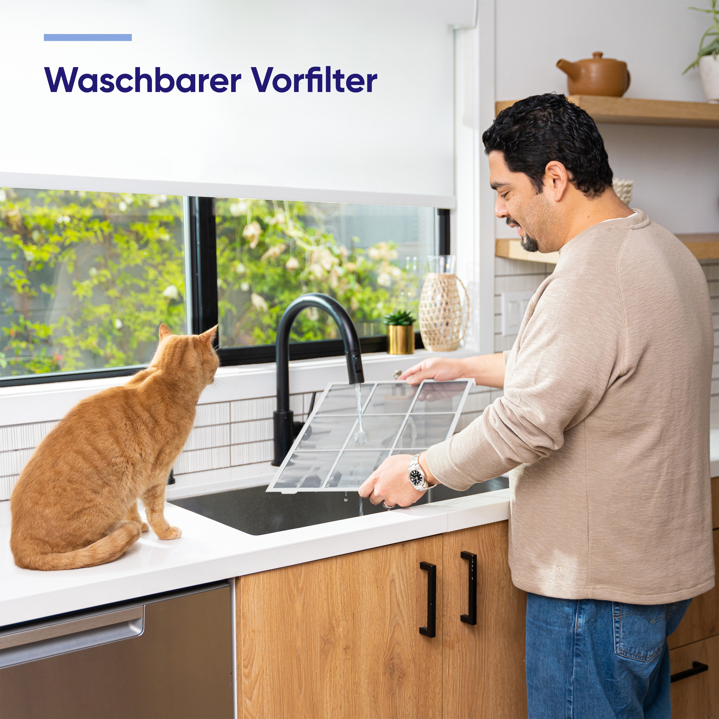 Levoit Luftreiniger »Vital 200S Pro Smart Air Purifier« für 88 qm Räume HEPA-Filtersystem, für große Räume, leiser Reiniger für Tierhaare