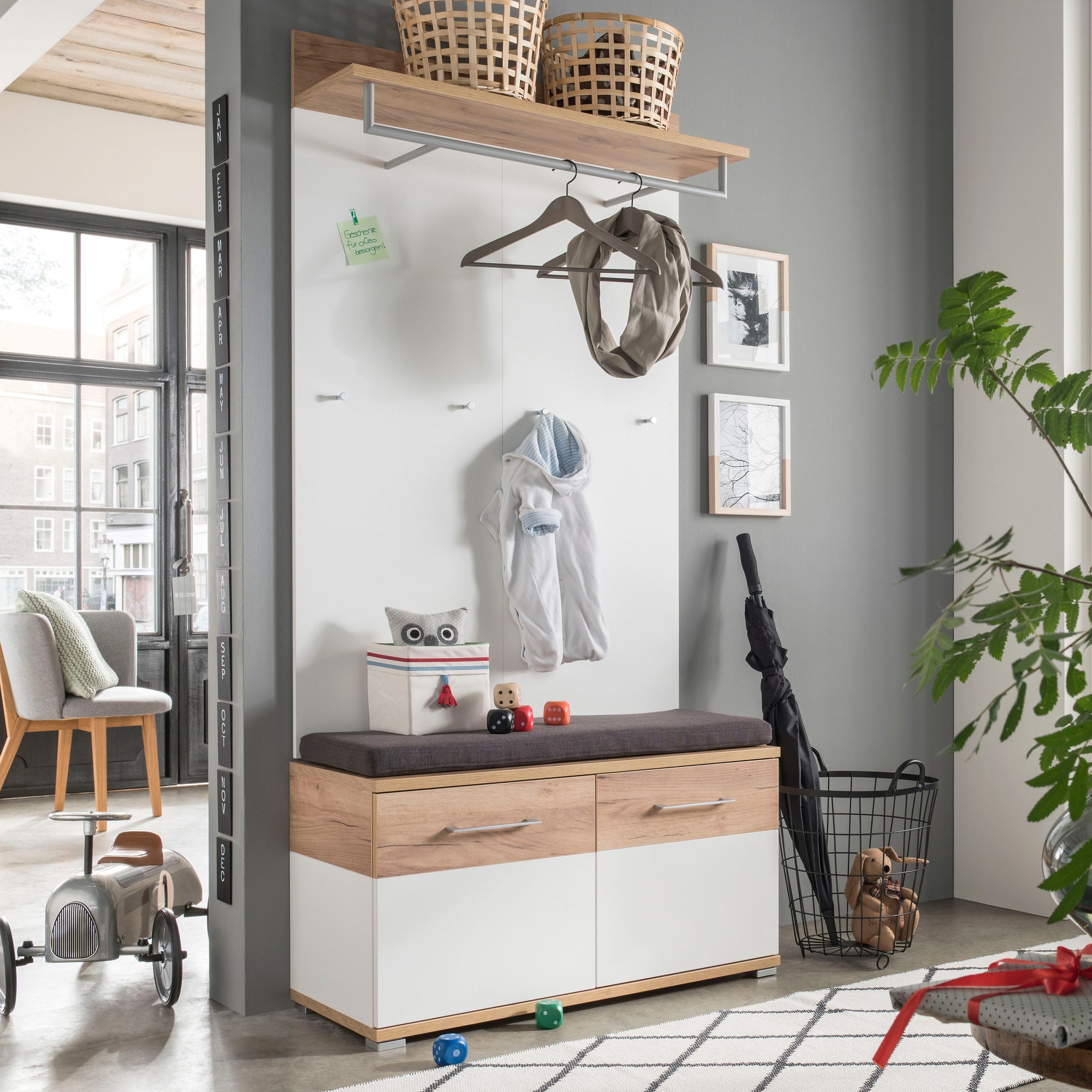 GERMANIA Garderoben-Set »GW-Topix« Set, 3 Stk. tlg. günstig online kaufen