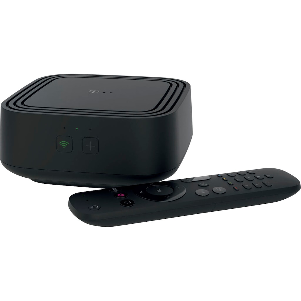 Telekom Kombigerät »Magenta TV Box Play«, (Bluetooth-LAN (Ethernet)-WLAN Time-Shift-Sprachsteuerung)
