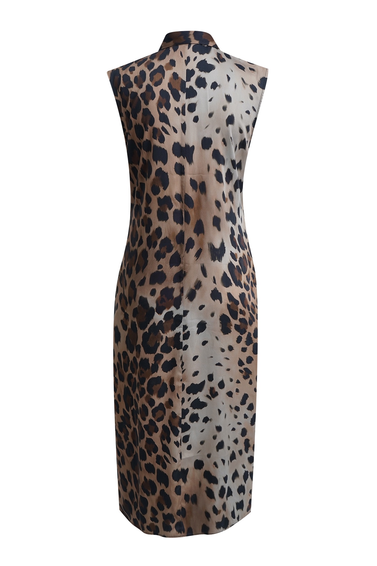Smith & Soul Hemdblusenkleid in ärmellosem Design, Midi-Länge