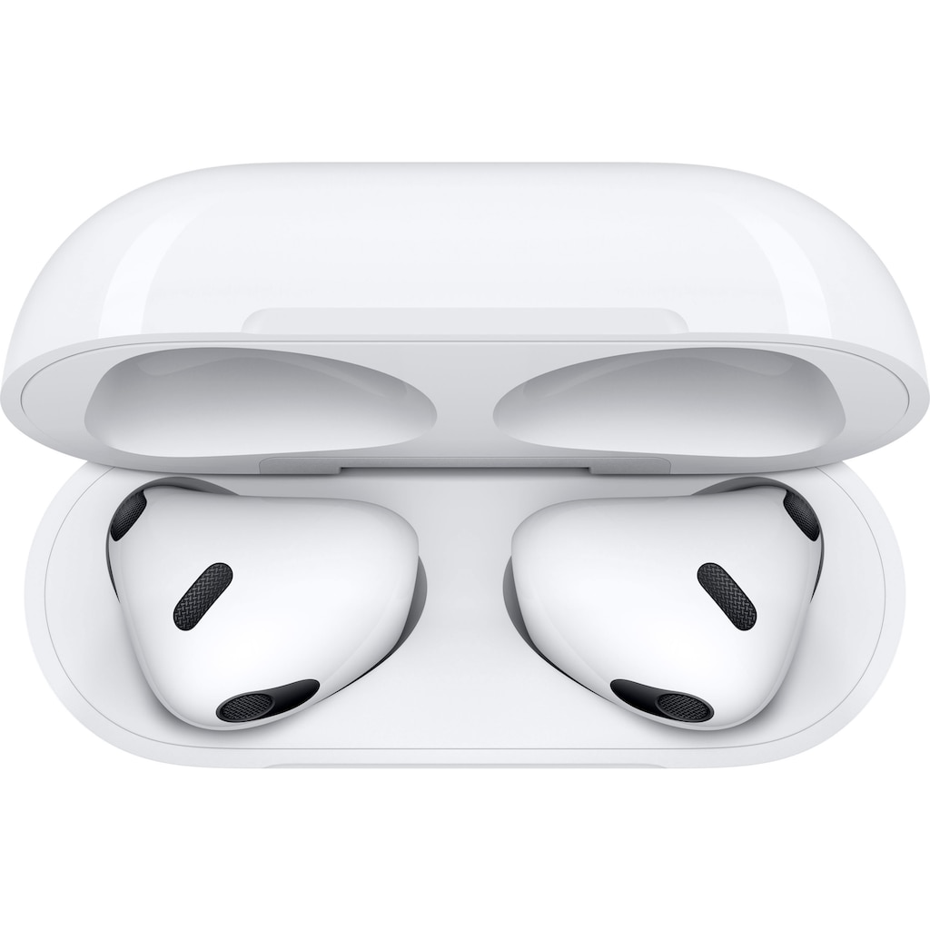 Apple wireless In-Ear-Kopfhörer »AirPods (3. Gen.) mit MagSafe Ladecase«, Bluetooth, Freisprechfunktion-Sprachsteuerung