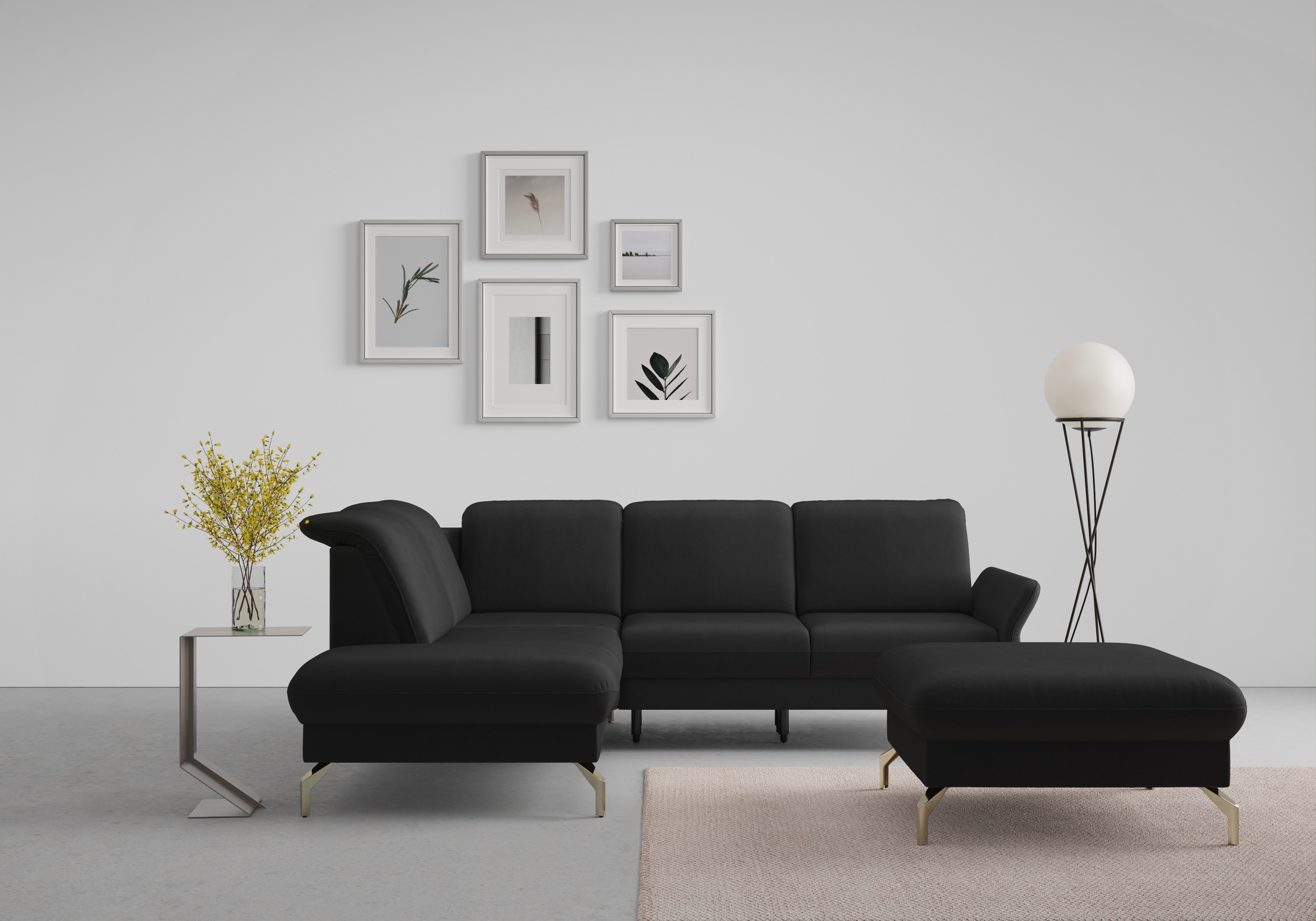 sit&more Ecksofa »Fashion L-Form«, wahlweise mit Kopfteilverstellung, Vorzi günstig online kaufen