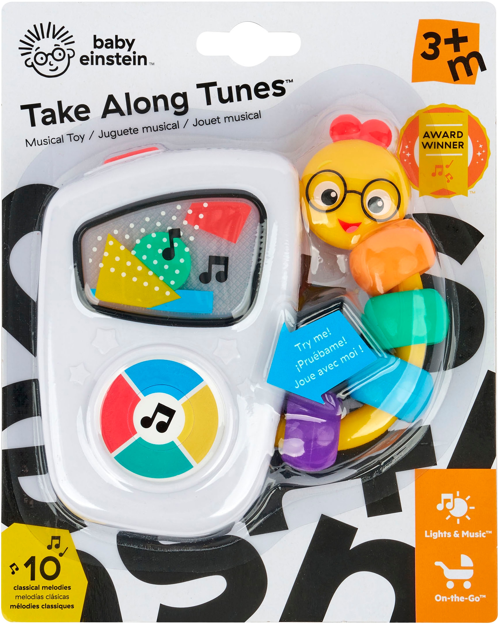 Baby Einstein Lernspielzeug »Take Along Tunes Musical Toy«, mit Licht und Sound
