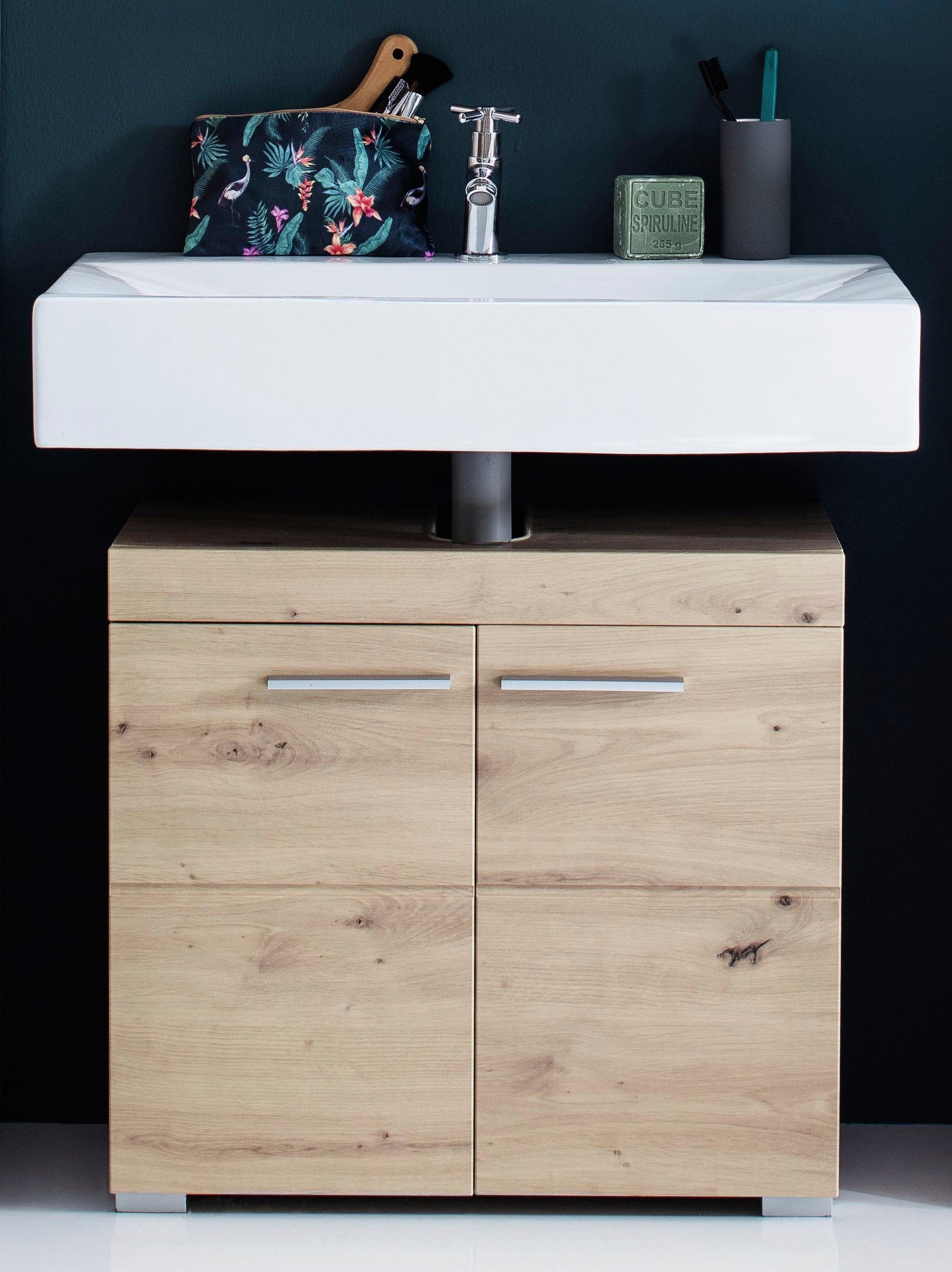 INOSIGN Badmöbel-Set »Avena«, (Set, 2 St.), Badezimmermöbel - Waschbeckenunterschrank und Spiegelschrank