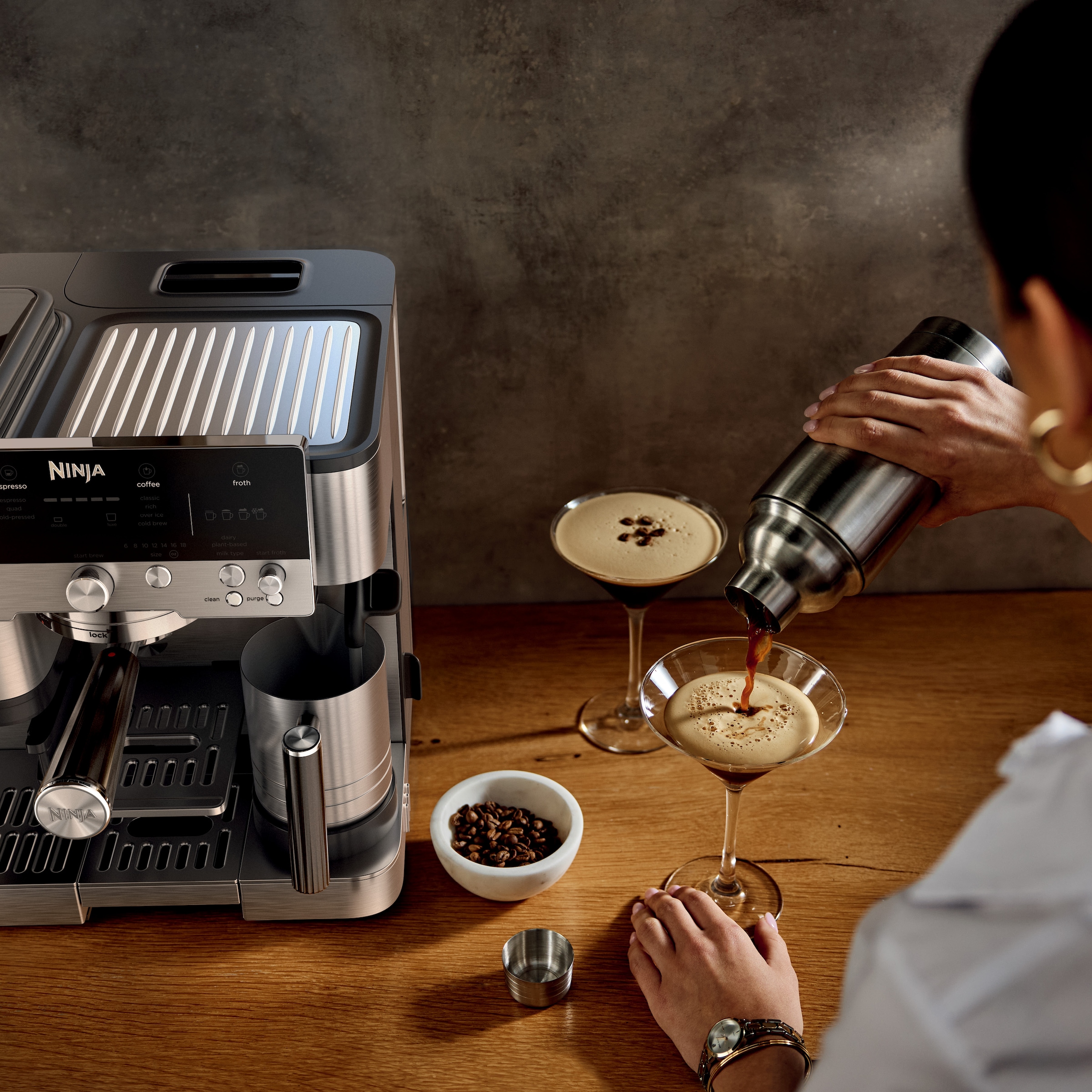 NINJA Espressomaschine »ES601EU«, Espresso-, Cold Brew- und Filterkaffeemaschine