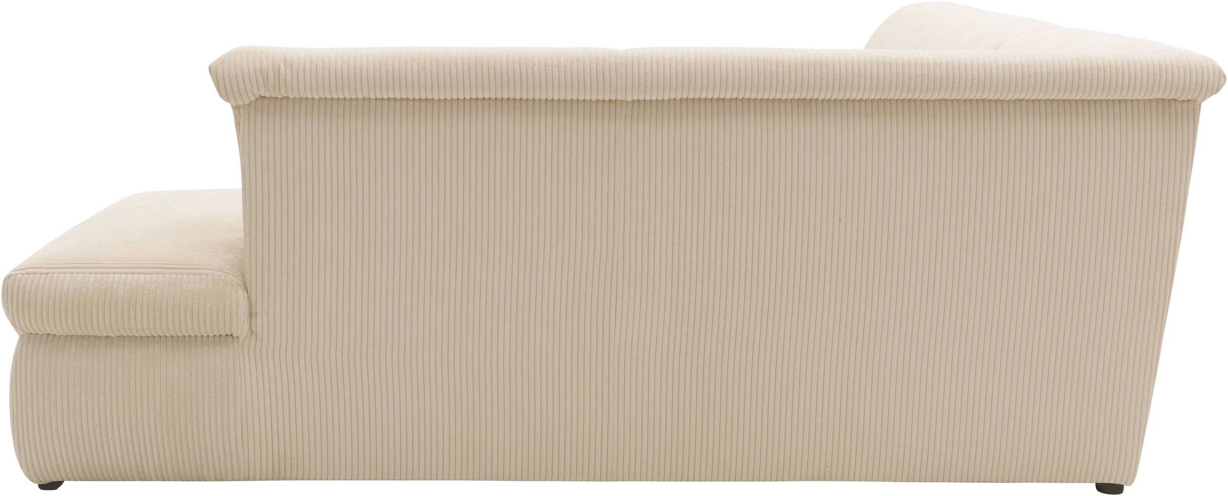DOMO collection Ecksofa »Moric L-Form«, wahlweise mit Bettfunktion und Armlehnenverstellung, auch in Cord