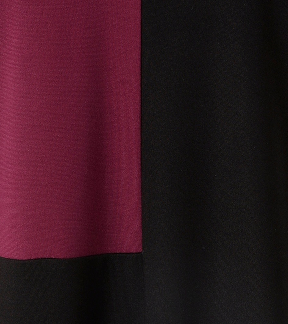 Aniston CASUAL Jerseykleid, mir raffiniertem Farbeinsatz