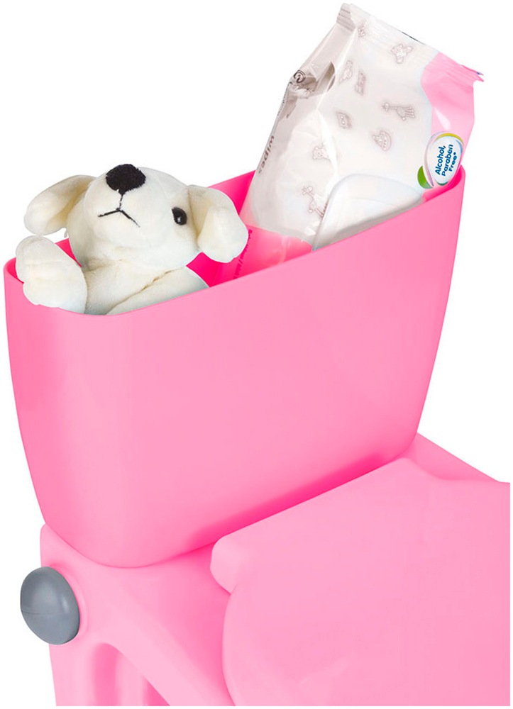 BabyGo Toilettentrainer »Baby Potty, pink«, pädagogoisches Töpfchen