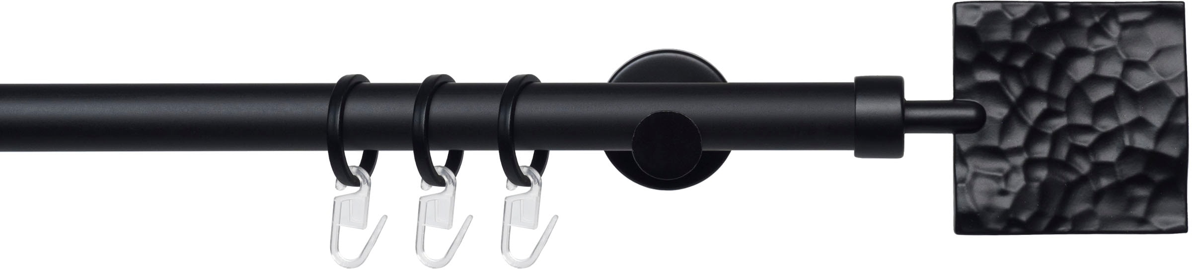 Liedeco Gardinenstange »Stilgarnitur 20 mm Blues Johnny« Ø 2 mm 1 läufig-lä günstig online kaufen