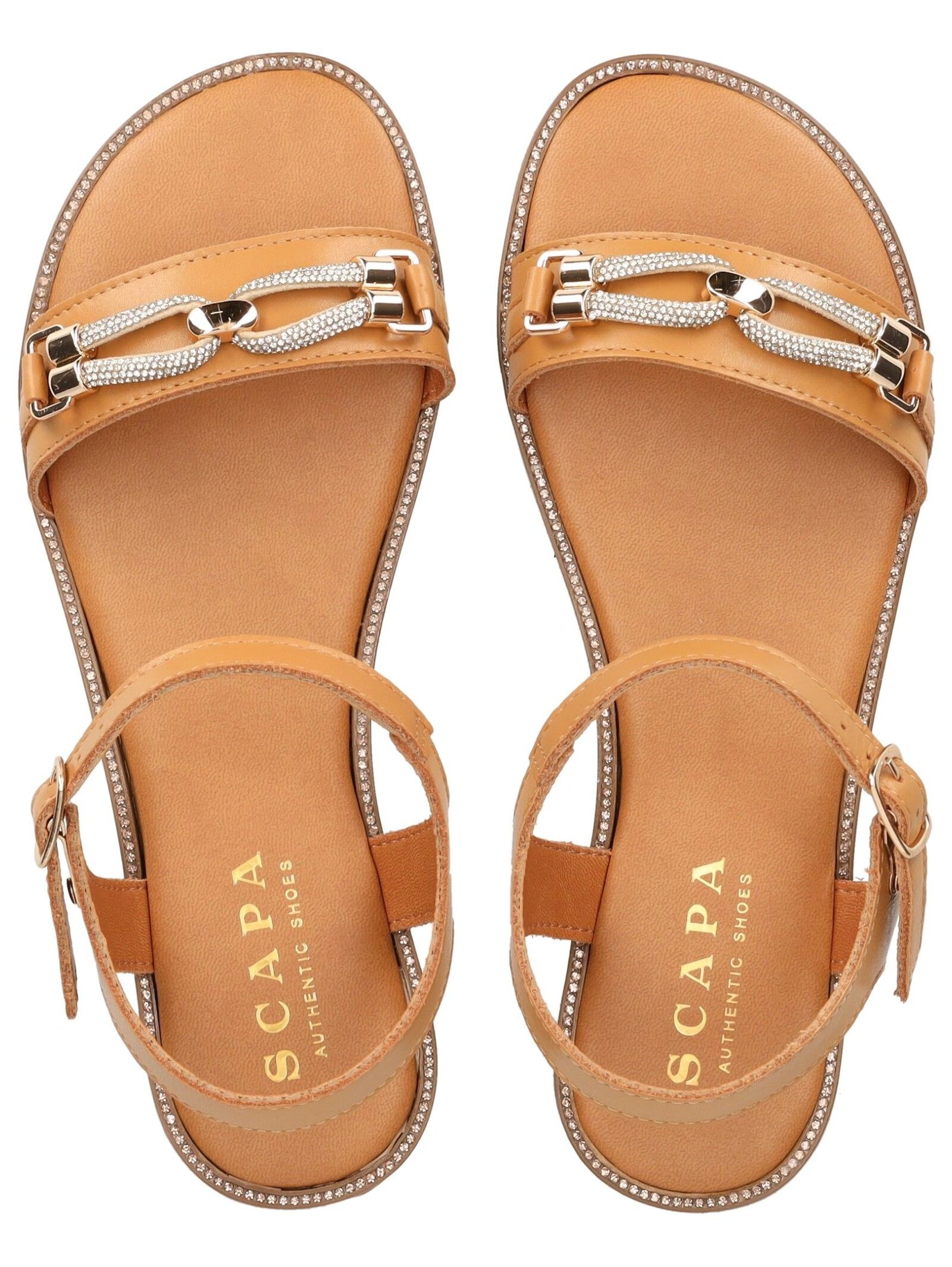 Scapa Riemchensandale »scapa Sandalen Leder«