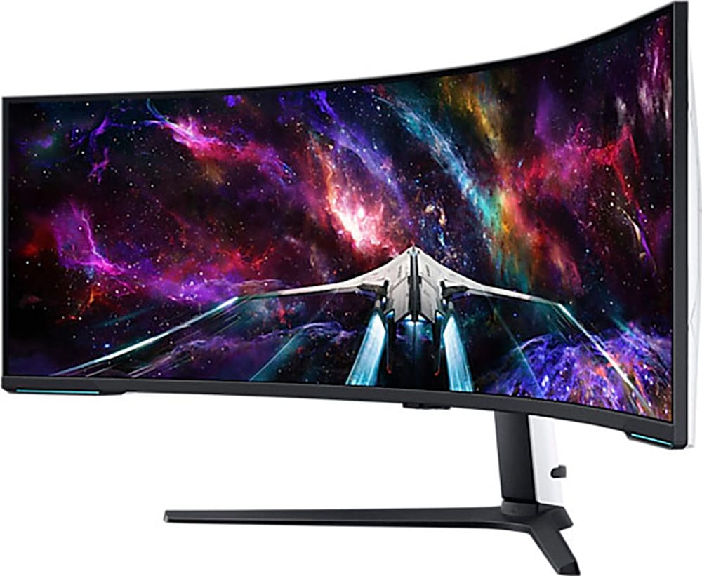 Samsung Curved-Gaming-LED-Monitor »Odyssey Neo G9 S57CG954NU«, 144 cm/57 Zoll, 7680 x 2160 px, 4K+ Ultra HD, 1 ms Reaktionszeit, 240 Hz, 1ms (G/G)