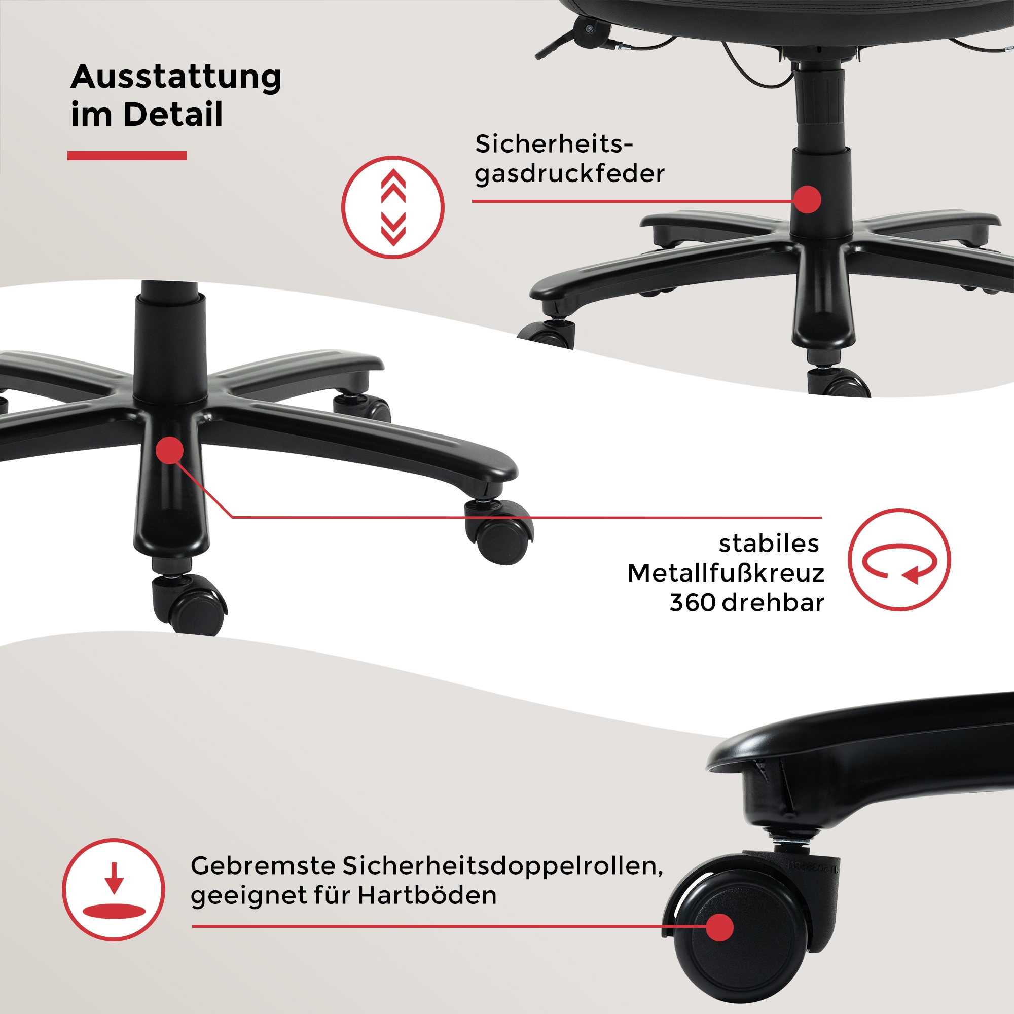 Duo Collection Chefsessel »Ennio« () Federkern, bis 180kg