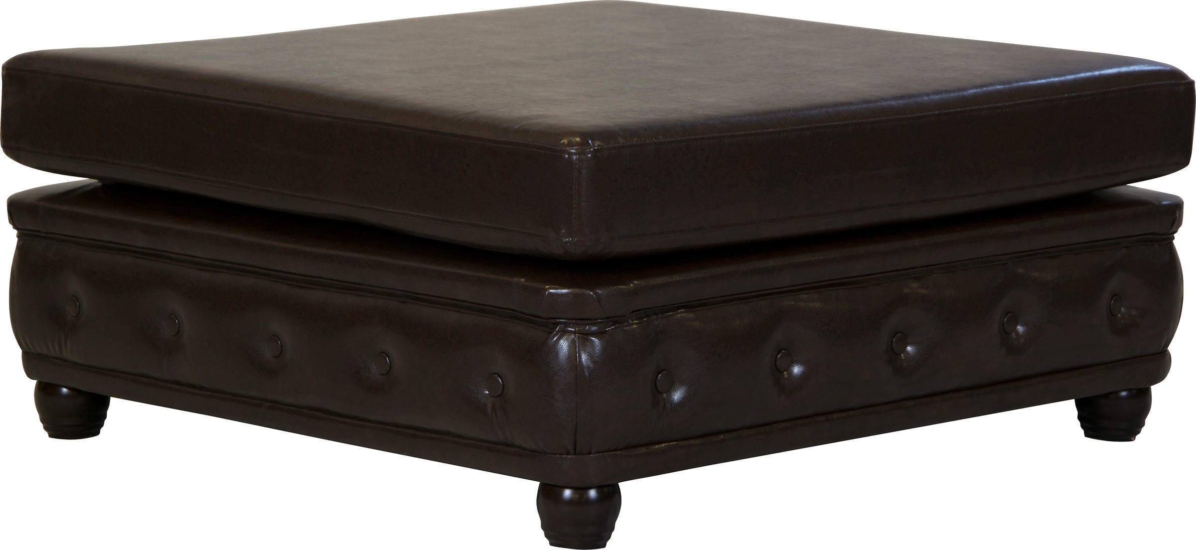 Home affaire Polsterhocker »Rysum«, passend zur Serie "Rysum" B/T/H: 100/100/45 cm