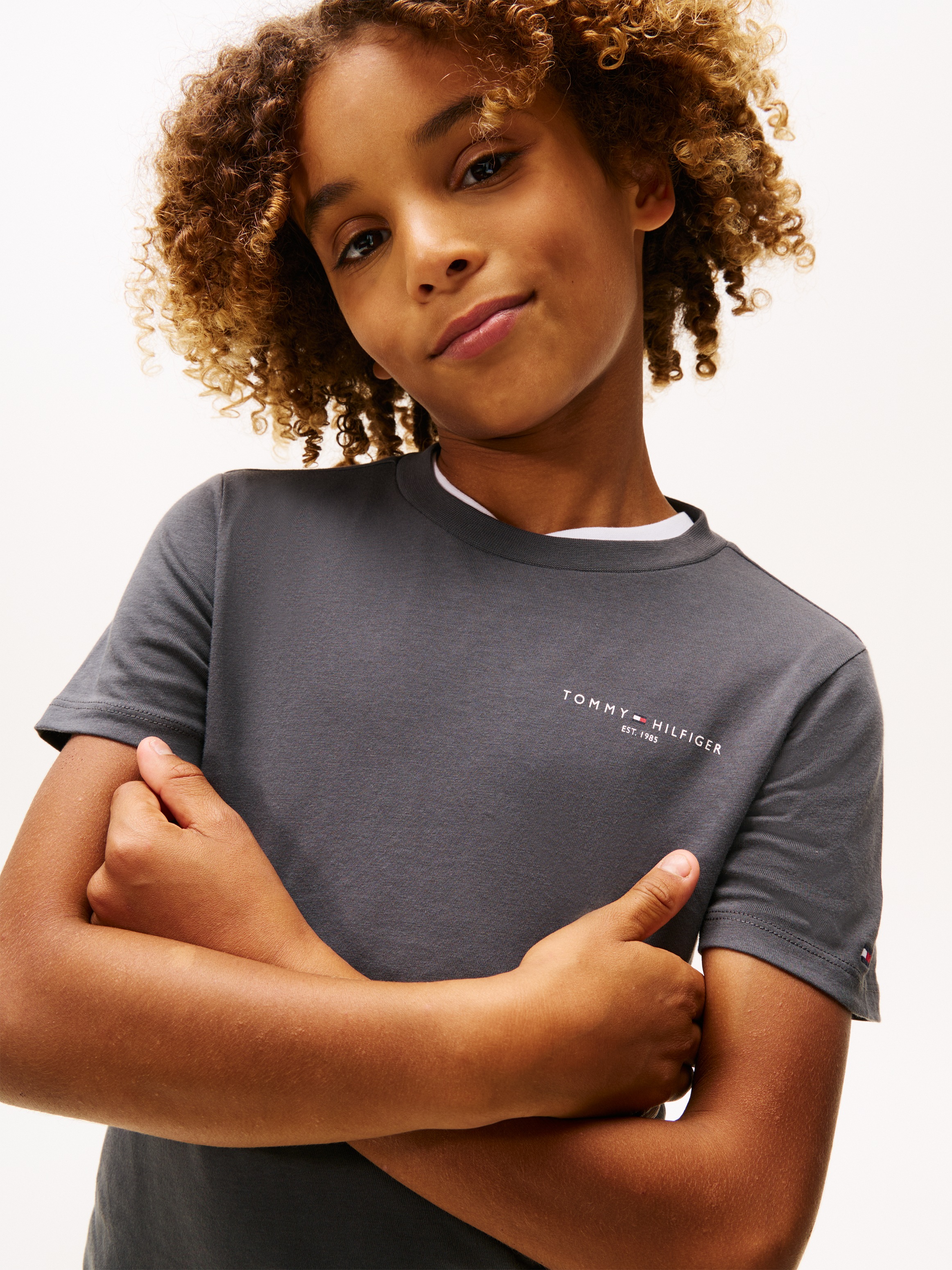 Tommy Hilfiger T-Shirt »MINI CORP T-SHIRT« Kinder bis 16 Jahre
