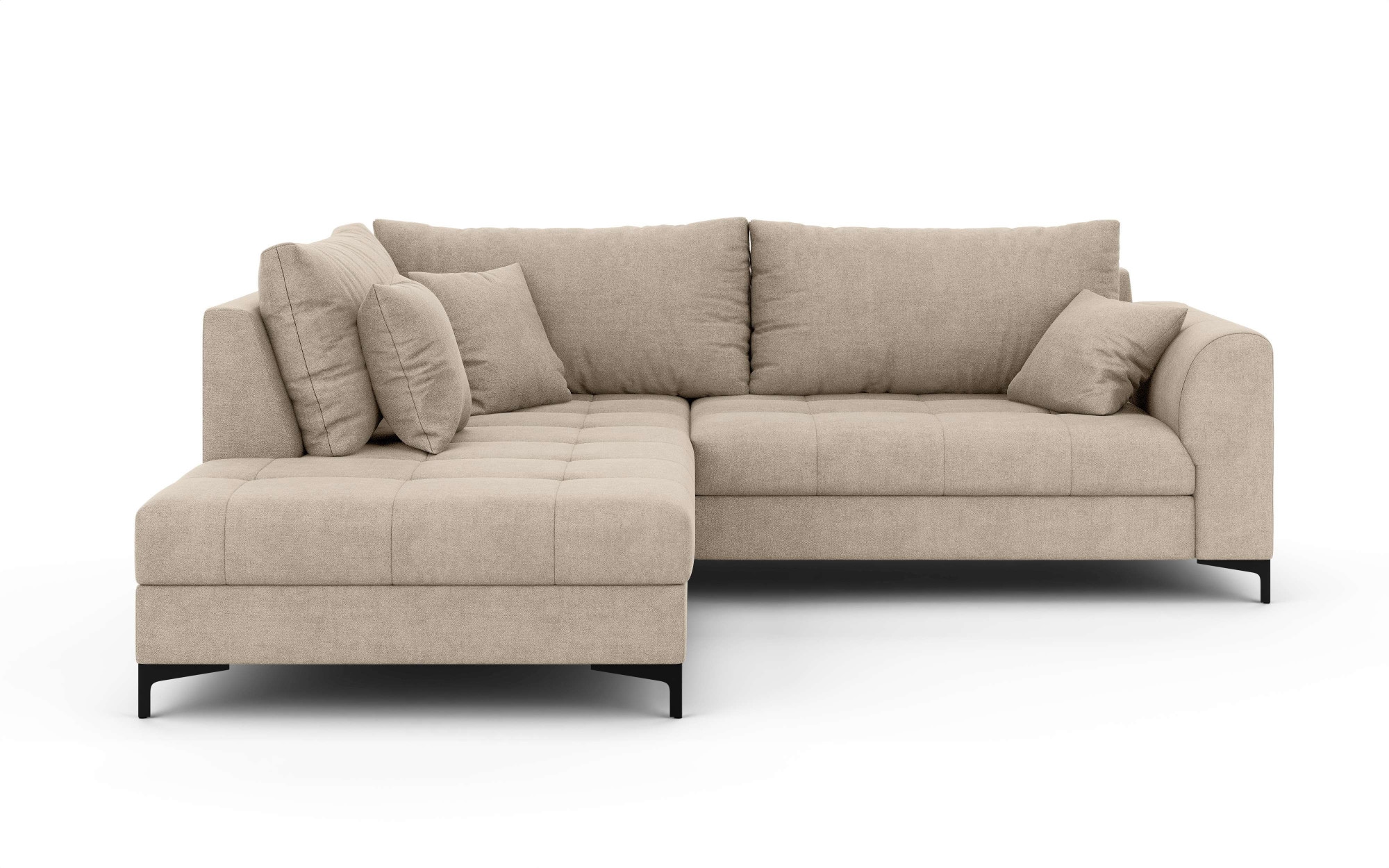 OTTO home Ecksofa »LEEVKE Design-Sofa mit Ottomane rechts/links bestellbar, günstig online kaufen