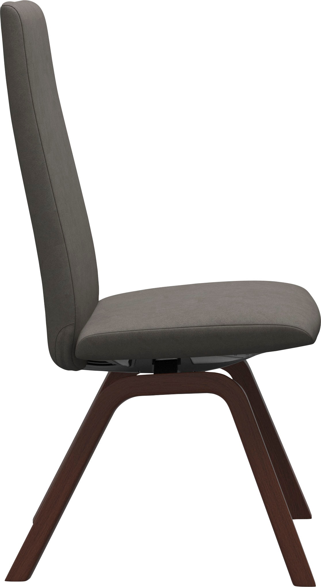 Stressless® Polsterstuhl »Laurel«, Microfaser DINAMICA, High Back, Größe M, mit schräggestellten Beinen in Walnuss