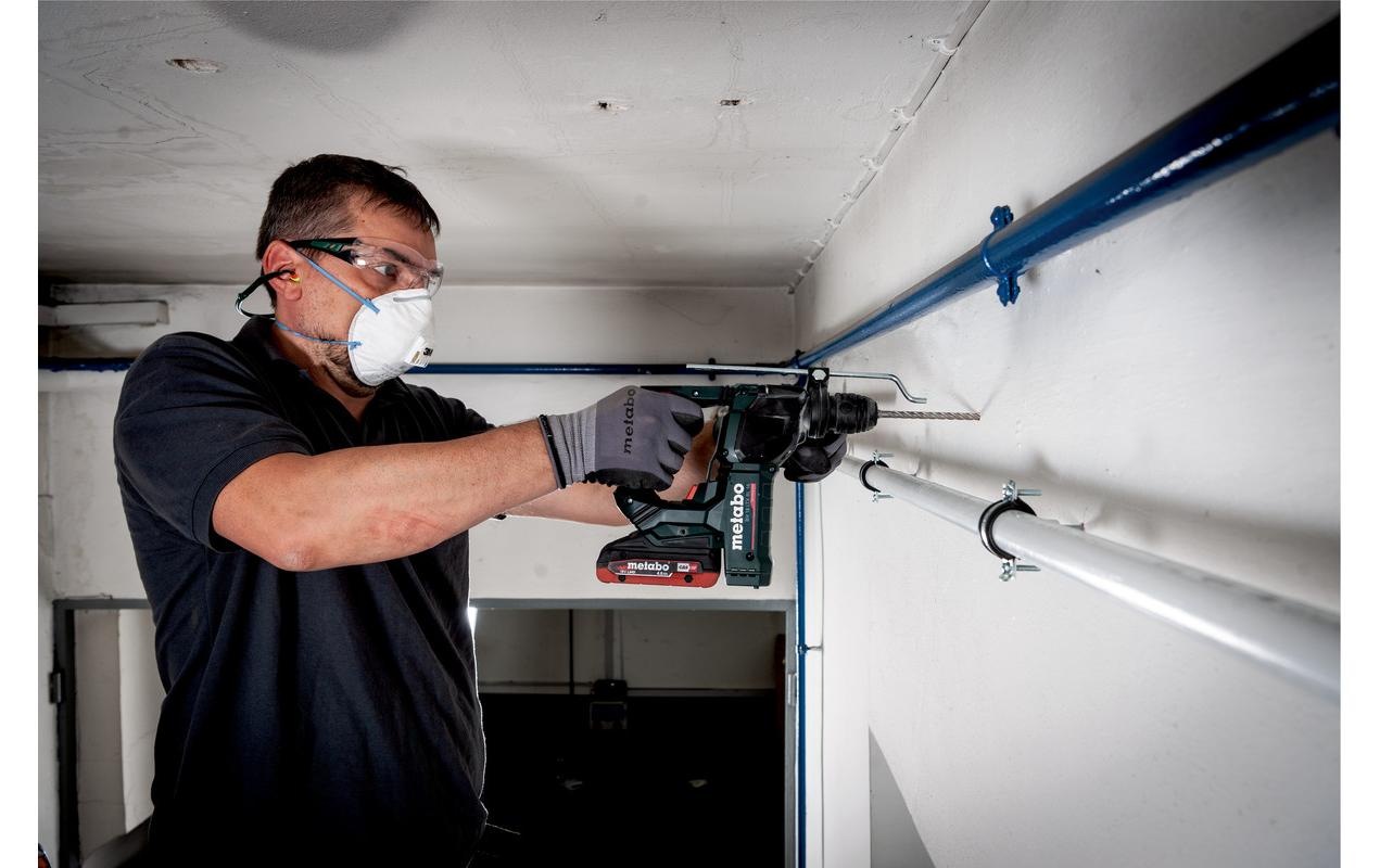 metabo Akku-Bohrhammer »Metabo Akku-Bohrhammer BH 18 LTX BL« Ohne Akku/Ladegerät