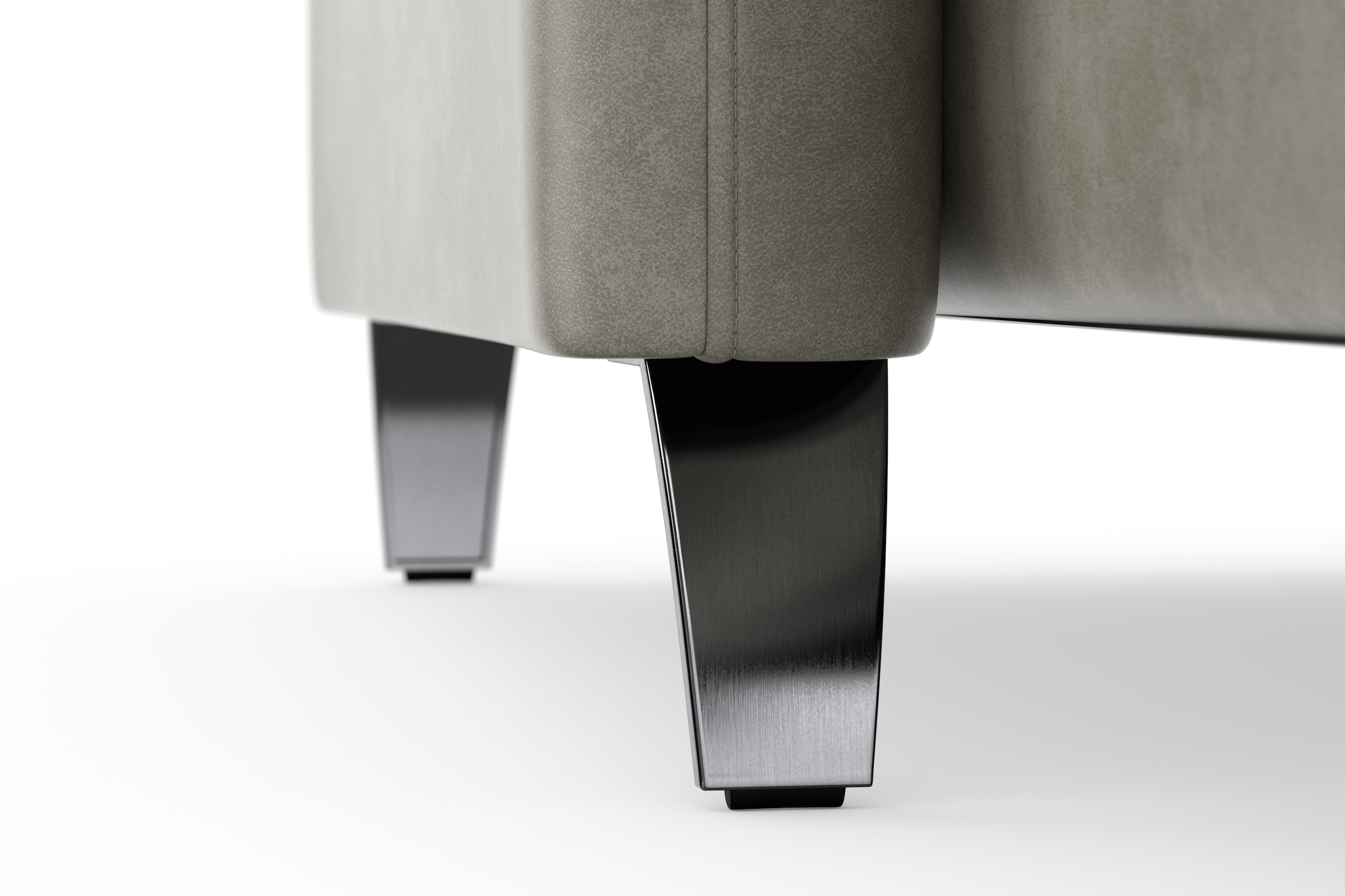 sit&more Ecksofa »Grenoble L-Form mit Federkern«, wahlweise mit Bettfunktion, Bettkasten, Arm- und Kopfteilverstellung