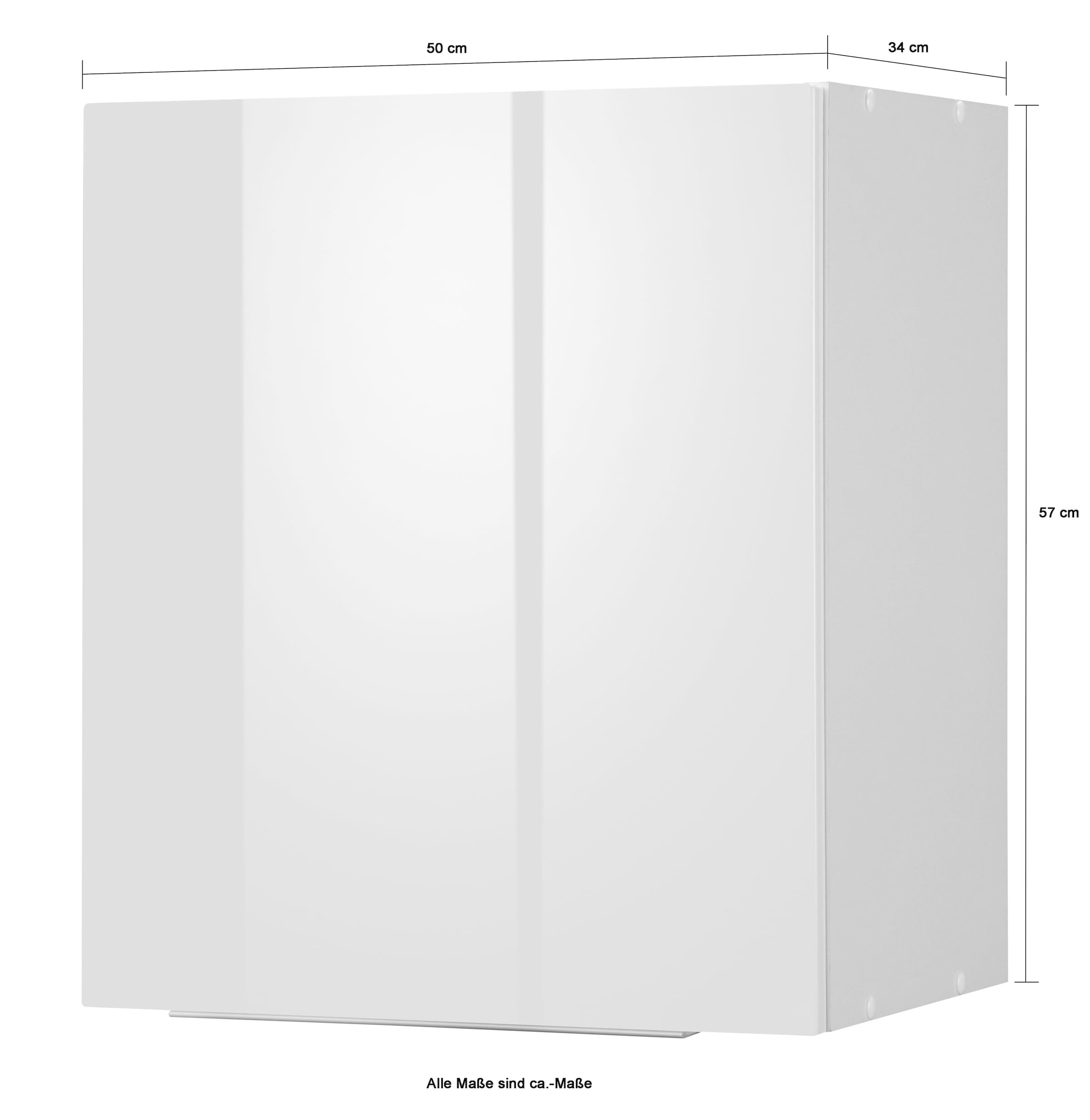 KOCHSTATION Hängeschrank »KS-Brindisi«, 50 cm breit, 1 Tür