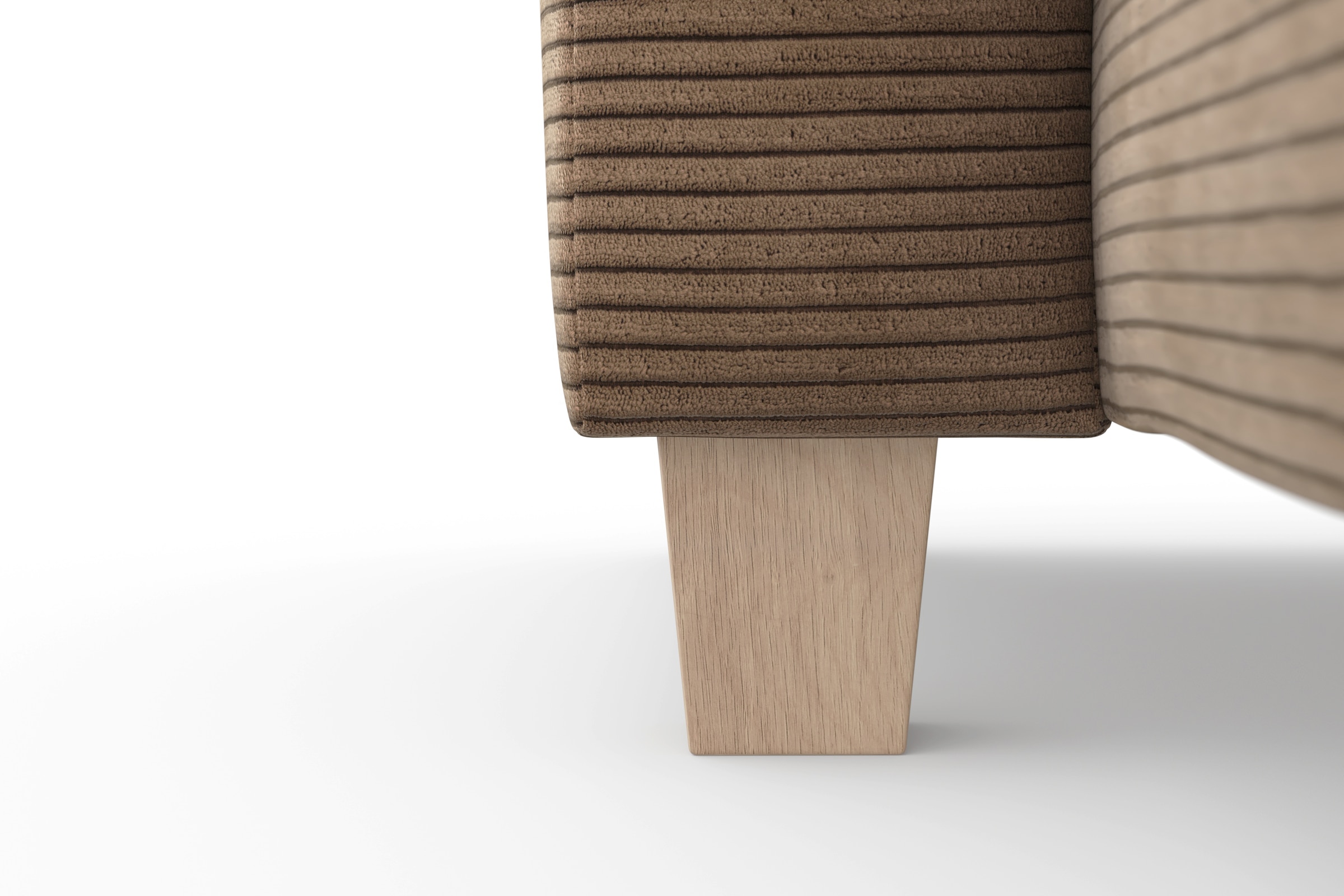 Home affaire Wohnlandschaft »Summer U-Form«, mit oder ohne Bettfunktion und Bettkasten, Cord-Bezug