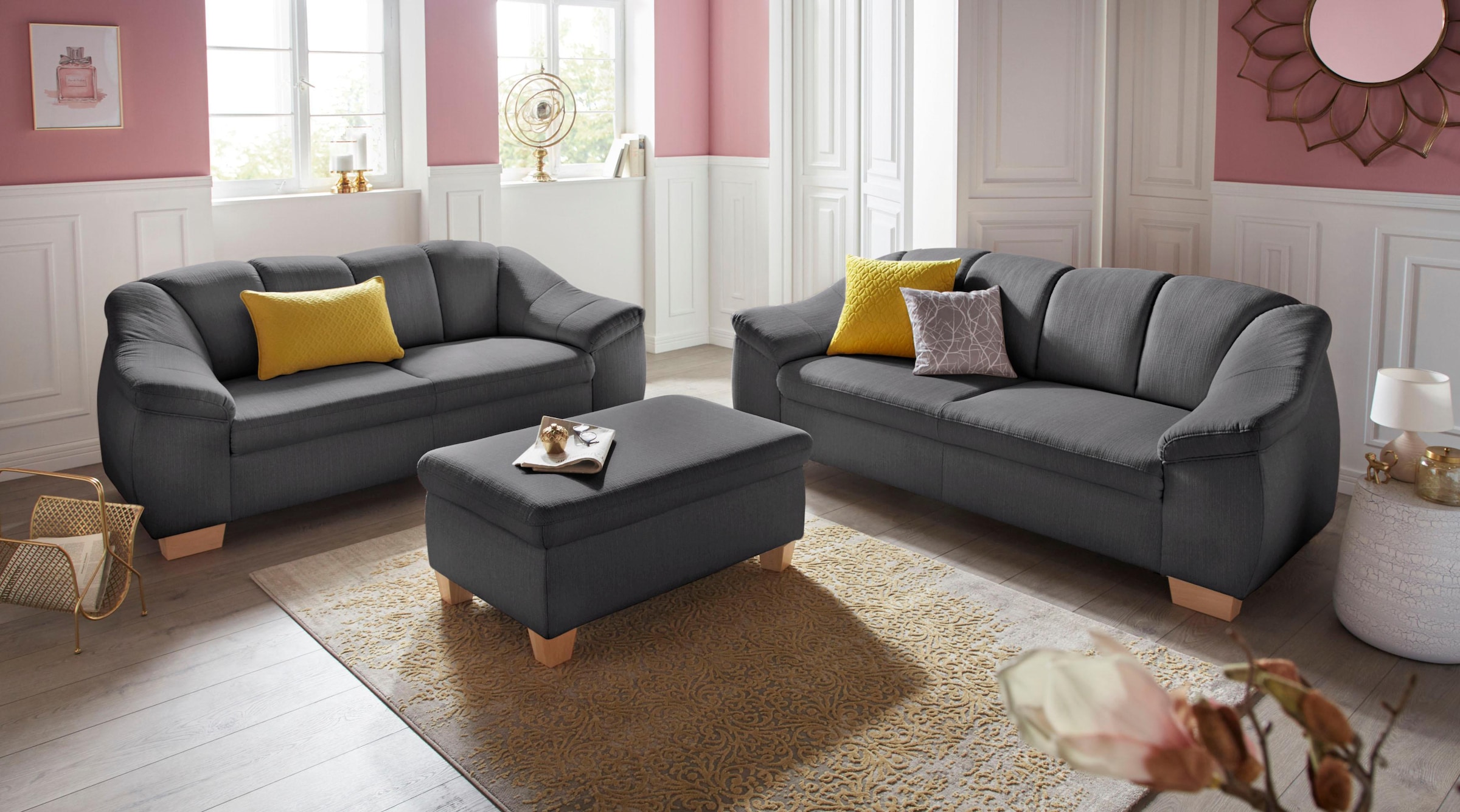 sit&more 2,5-Sitzer »Santo«, mit Federkern