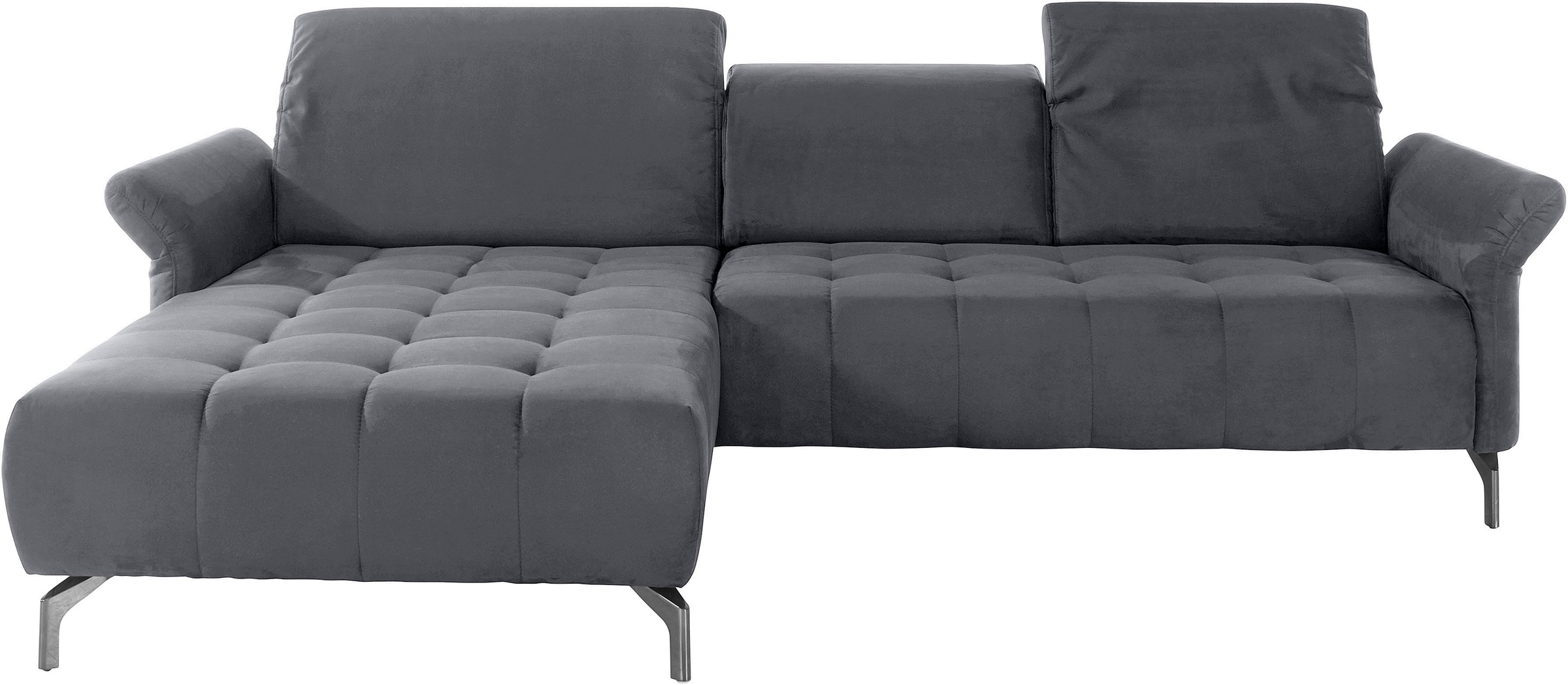 INOSIGN Ecksofa »Fresh L-Form«, Federkern, wahlweise Kopfteilverstellung un günstig online kaufen