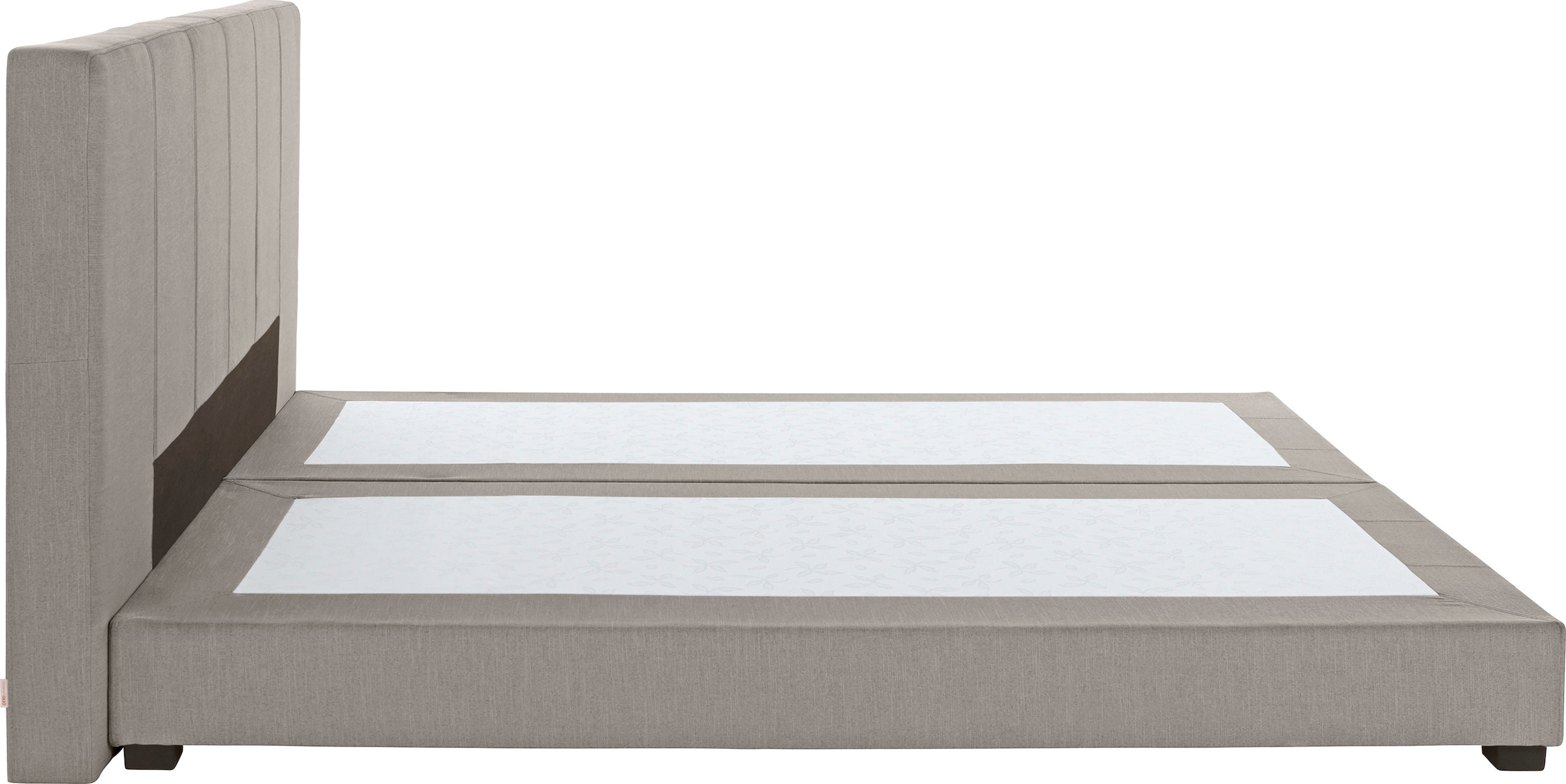 OTTO products Boxspringbett »Peetu«, Taschenfederkern-Matratze, in 4 Breiten und 4 Farben, incl. Topper