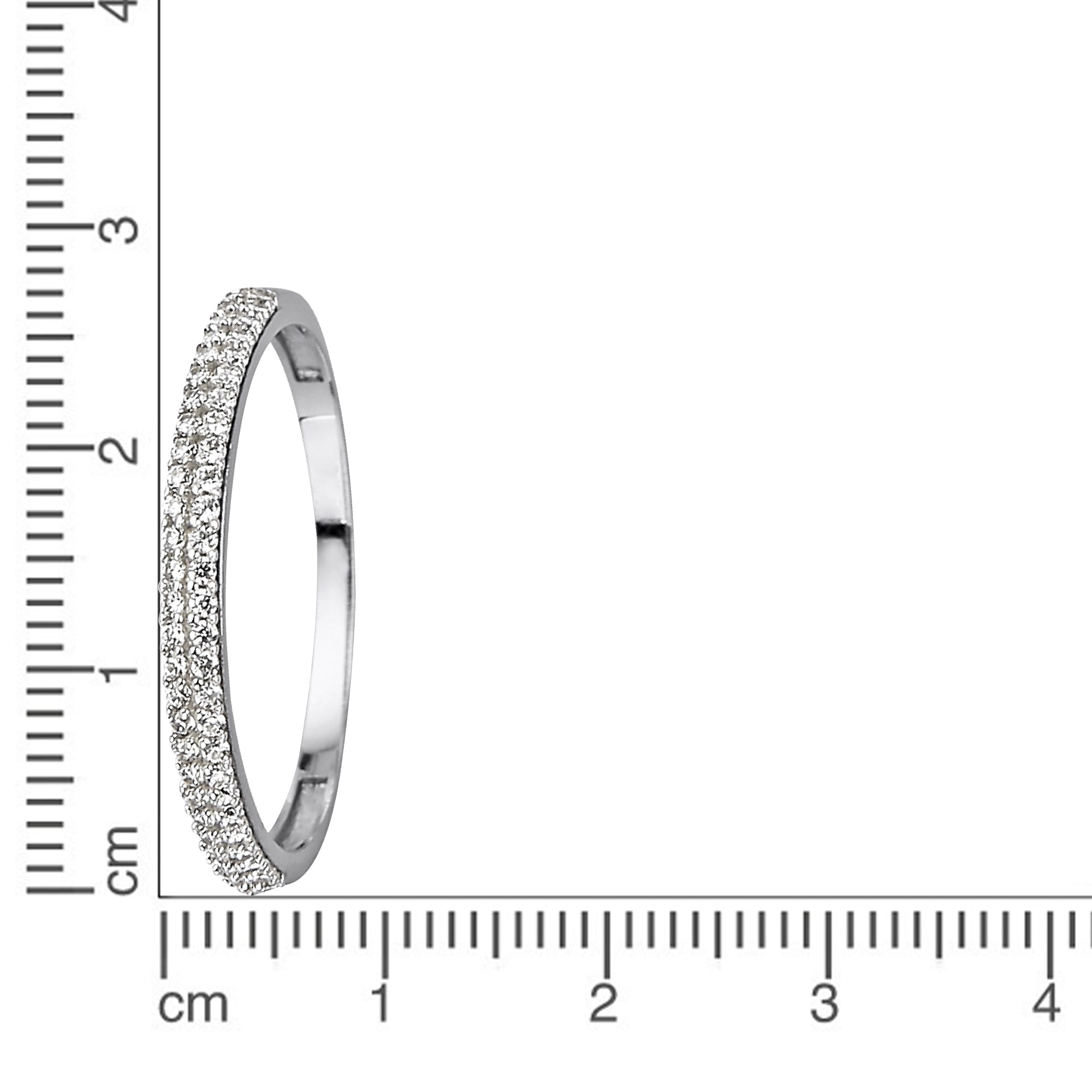 Fascination by Ellen K. Fingerring »Gold 375 mit Zirkonia weiß«
