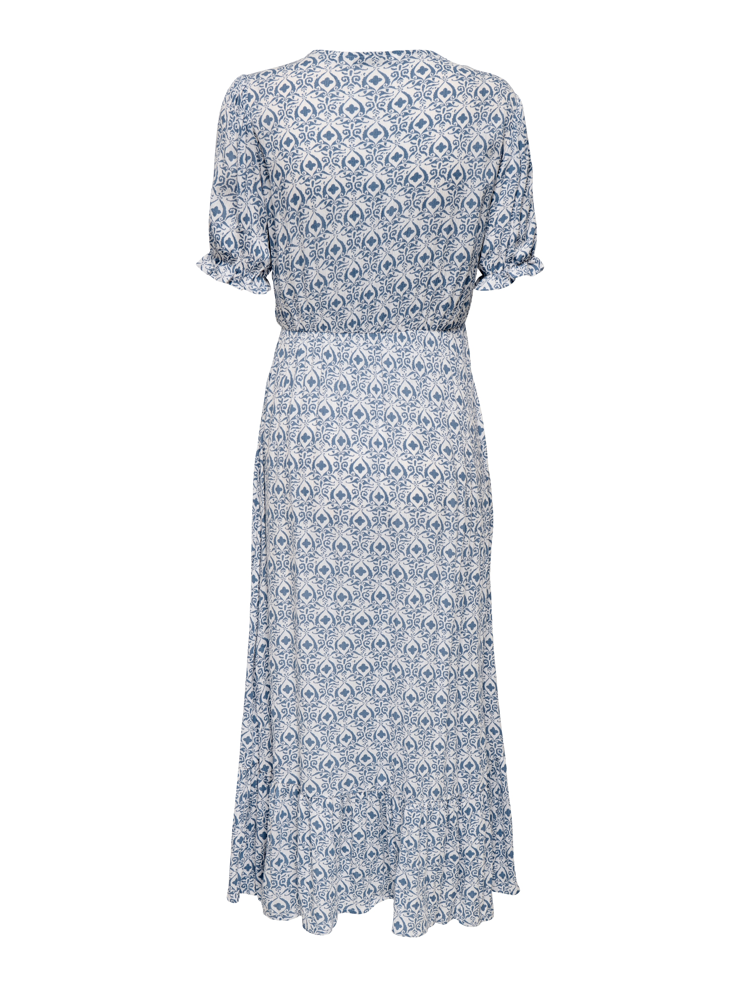 ONLY Maxikleid »ONLCHIANTI S/S LONG DRESS WVN NOOS« Viskose, regular fit