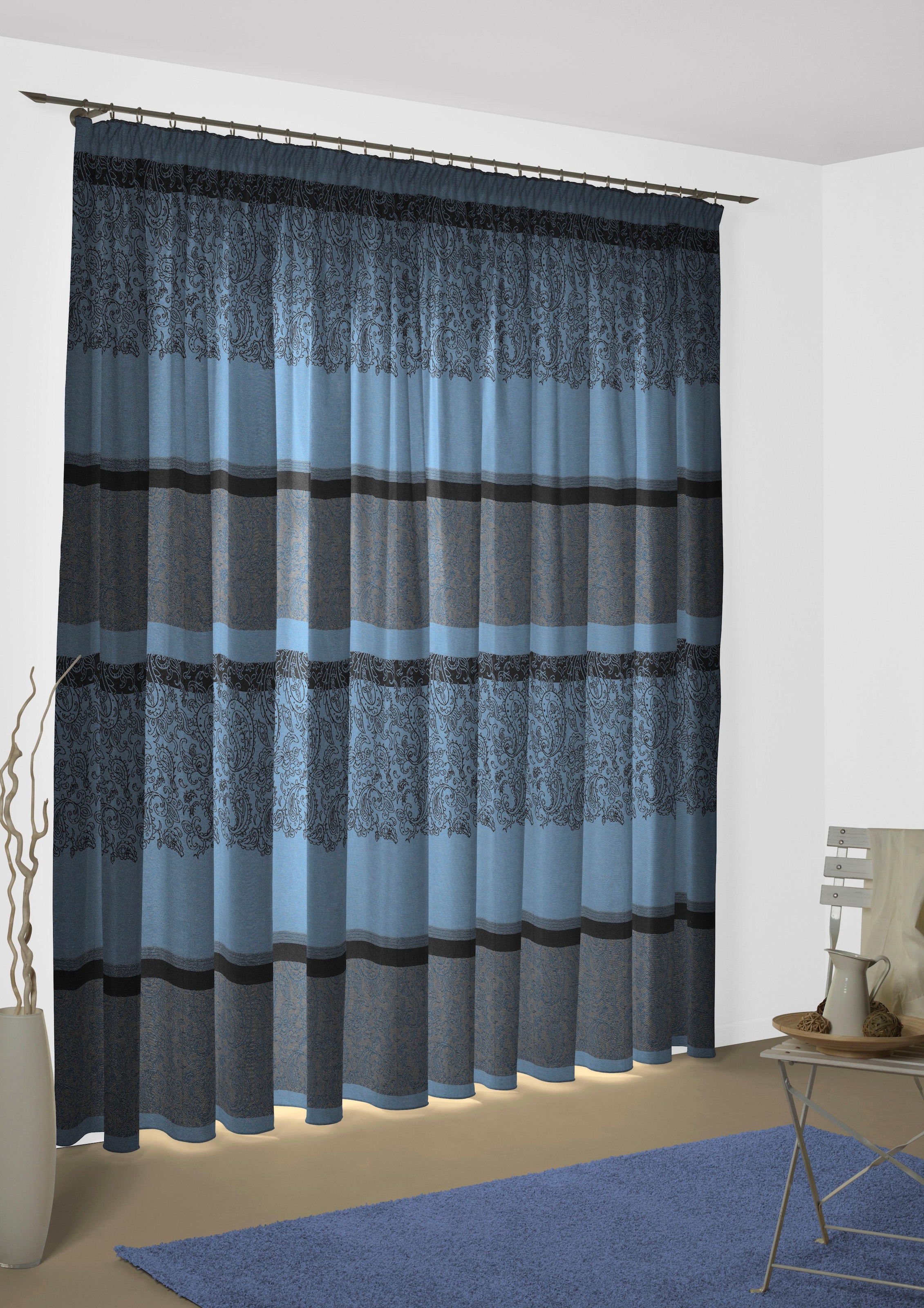 Wirth Vorhang »Maribor« Kräuselband 1 Stk. tlg. günstig online kaufen