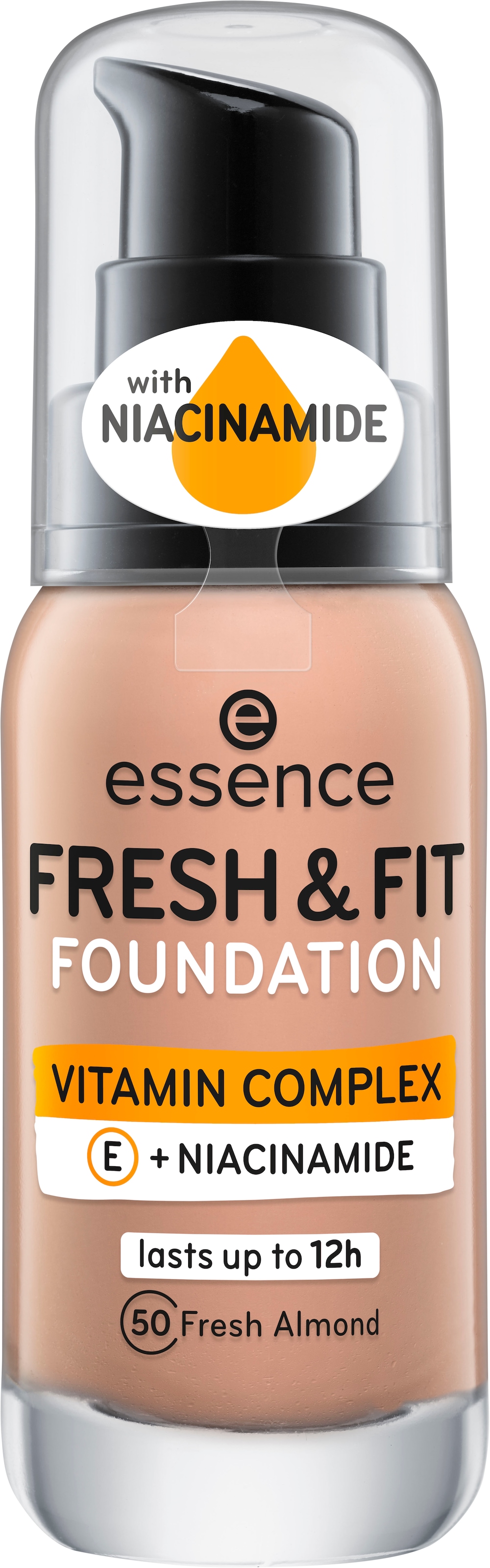 Essence Foundation »FRESH & FIT FOUNDATION«, (Set, 3 tlg.)