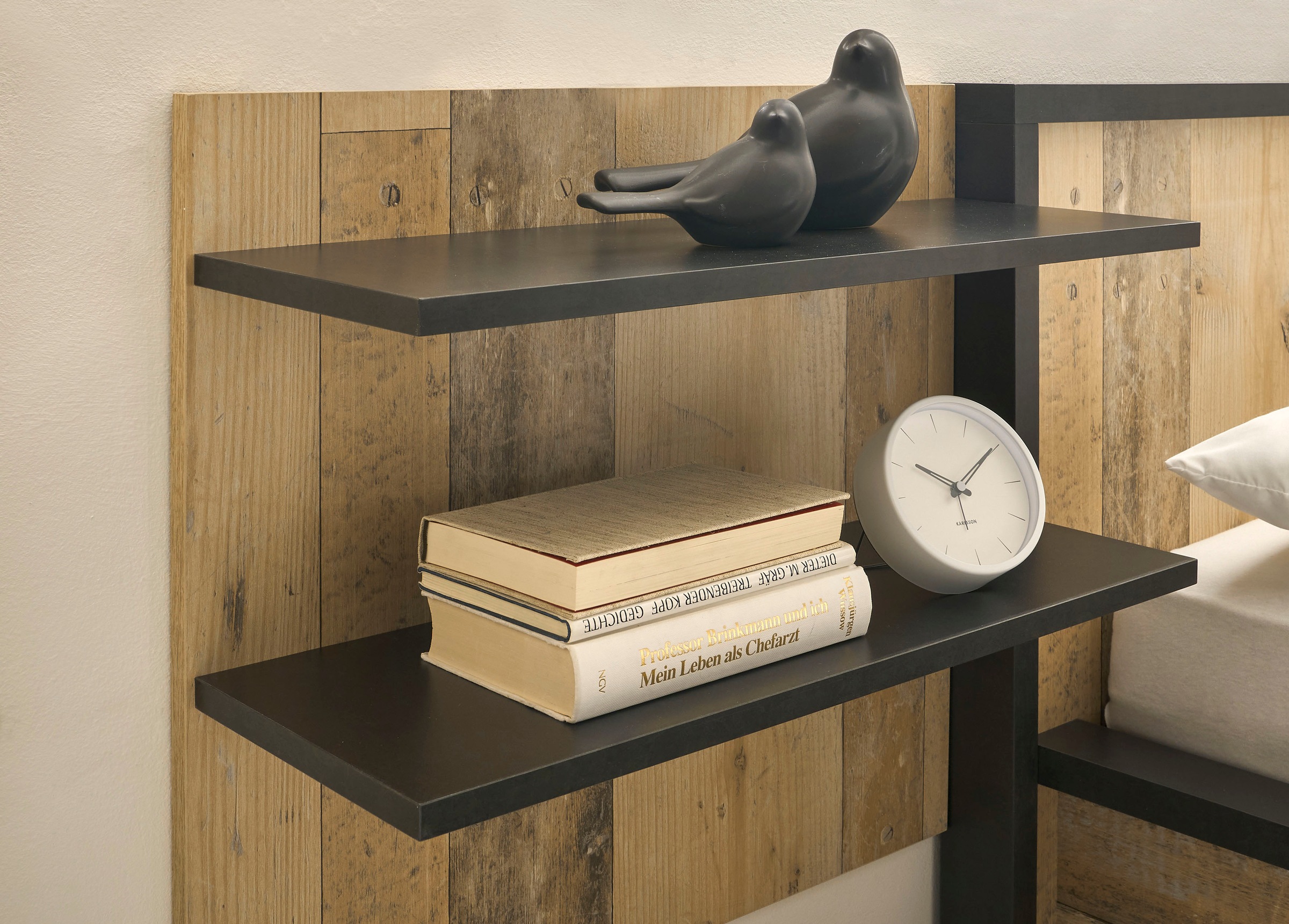 Home affaire Schlafzimmer-Set »SHERWOOD« 4 Stk. tlg. Liegefläche 140x200cm, Schrank 3-trg. 161cm breit