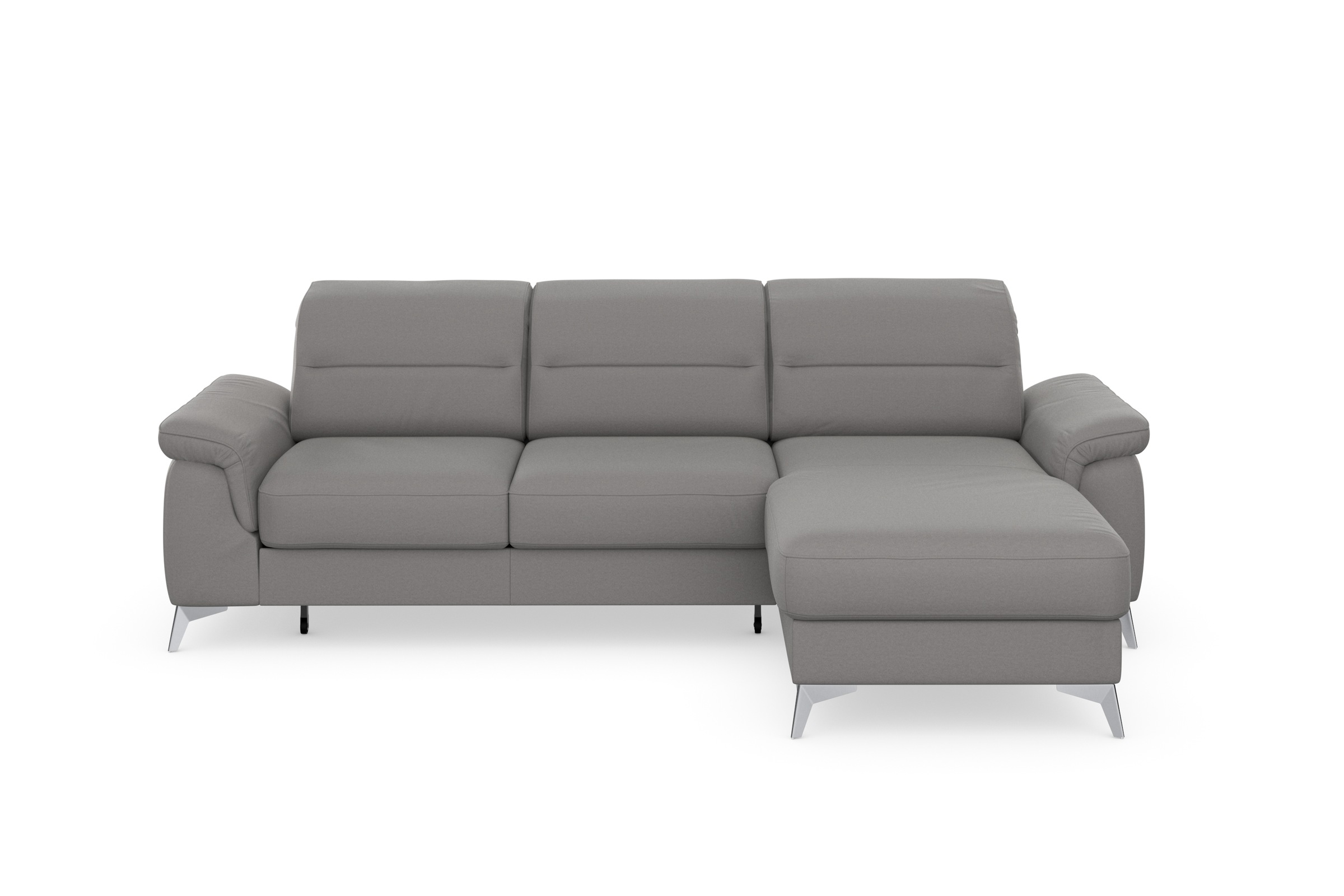 sit&more Ecksofa »Sinatra L-Form«, mit Recamiere, optinal mit Kopfteilverstellung und Armteilfunktion