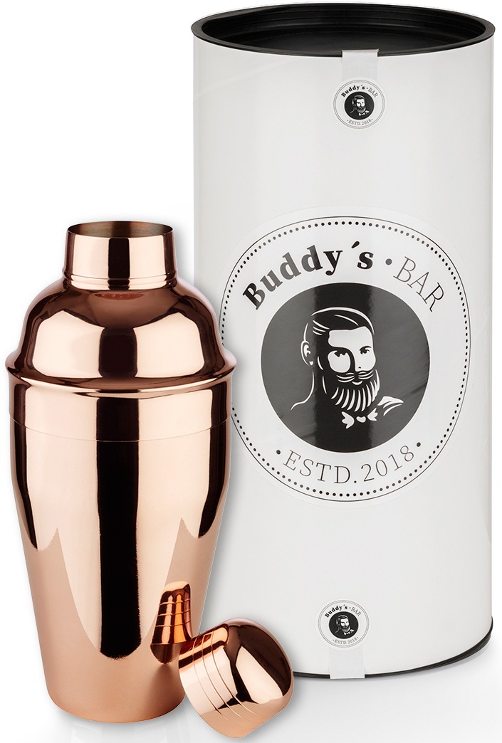 Buddy's Cocktail Shaker »Buddy´s Bar«, hochwertiger 500 ml Bar-Shaker „Clas günstig online kaufen