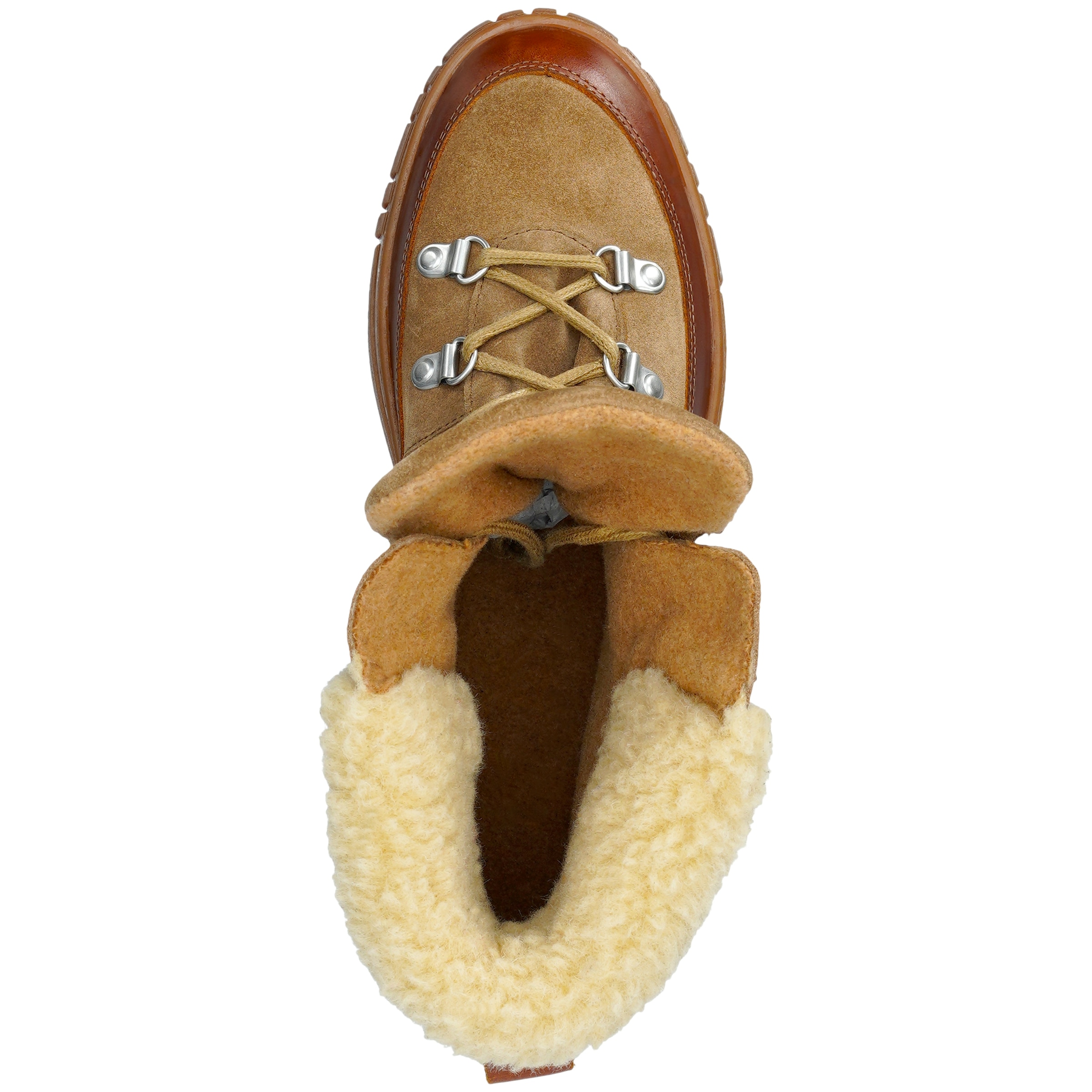 Gant Winterboots »Snowmont«  Snowboots, Winterstiefel mit Plateausohle und Kunstfellkragen