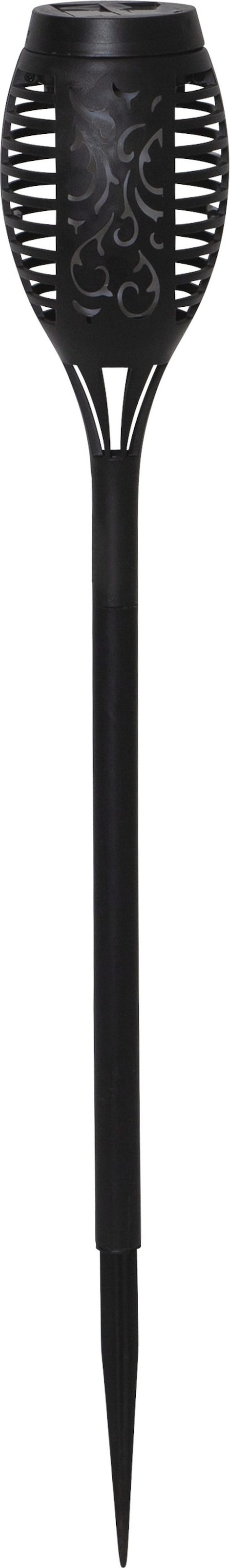 Parforce Traditional Hunting LED Solarleuchte »Solar-Wegleuchte Flame Mini« LED-Board 3 Stk. Extra-Warmweiß 3er-Set, Flammeneffekt, Dämmerungssensor, Mini-Fackelform