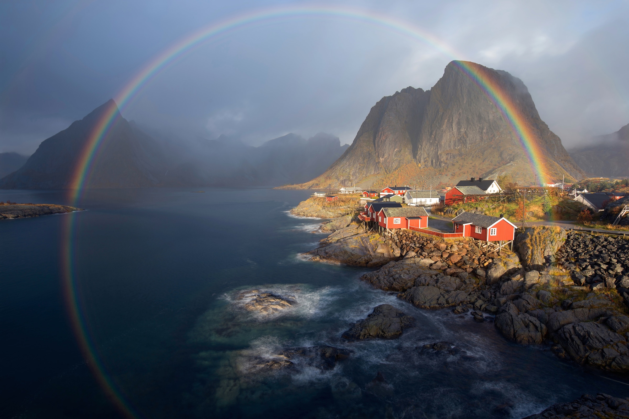 Papermoon Fototapete »Photo-Art NICOLAS SCHNEIDER, IM REGENBOGEN« günstig online kaufen