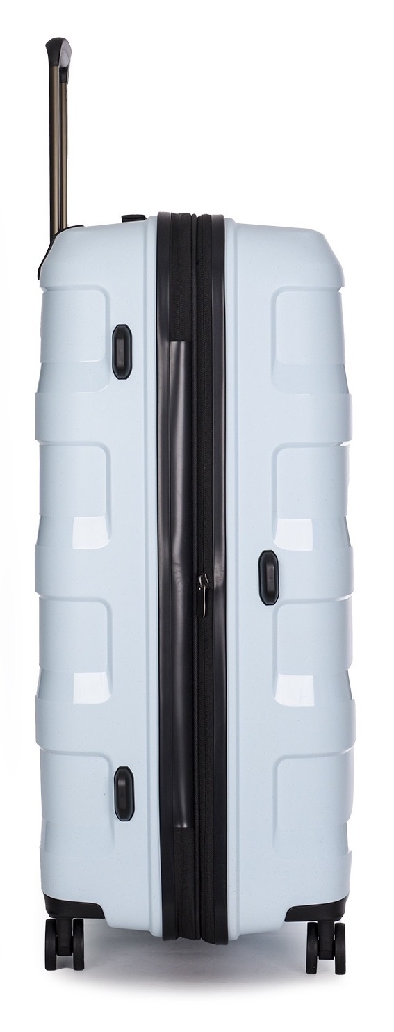 Stratic Trolley »STRAW+ Koffer L«, (1 St.), 4 Rollen, Hartschalenkoffer Trolley TSA-Zahlenschloss STRATIC CONNECT NFC-Chip