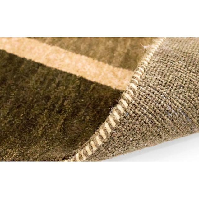 morgenland Wollteppich »Loribaft Teppich handgeknüpft braun«, rechteckig,  handgeknüpft bequem und schnell bestellen