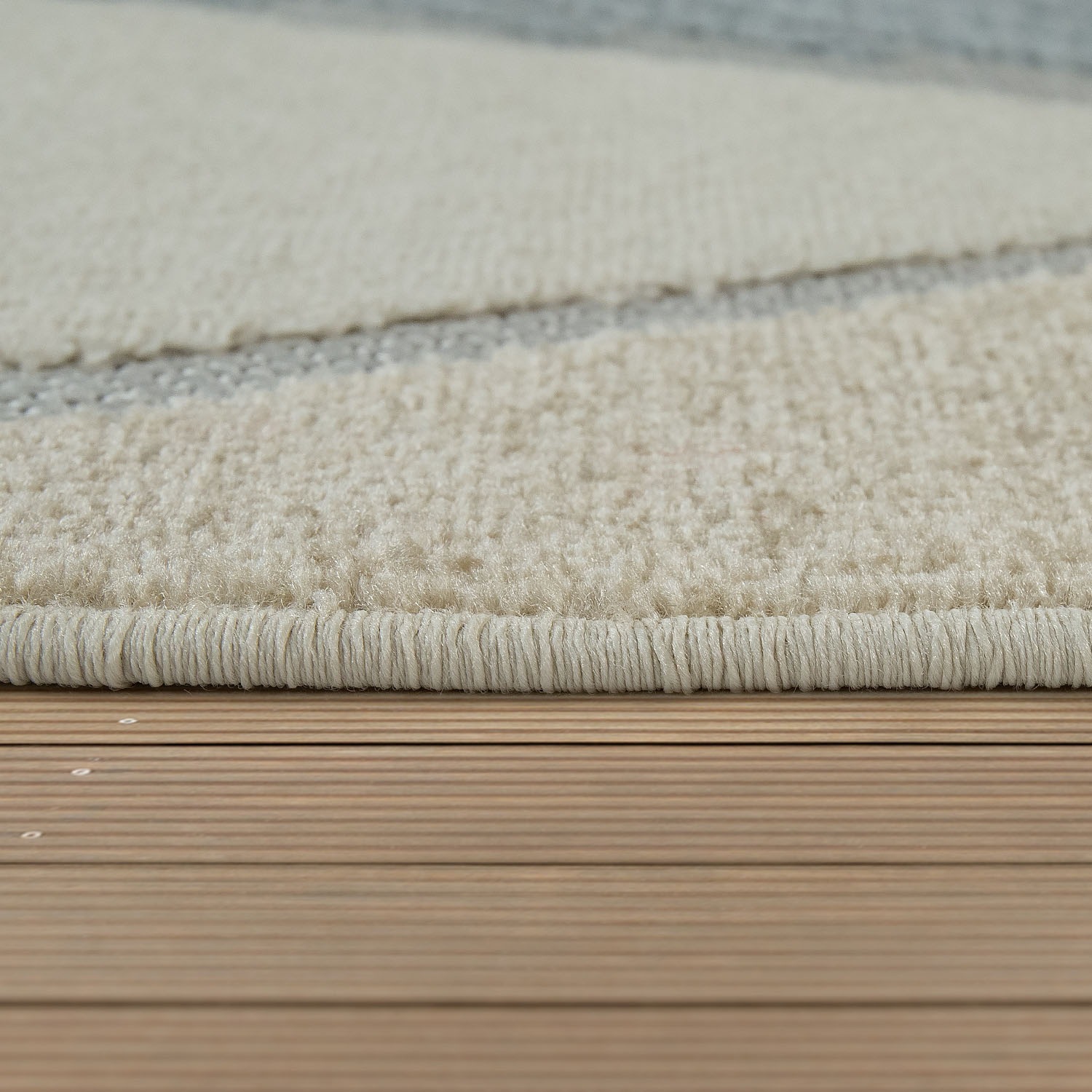 Paco Home Teppich »Stilo 860«, rechteckig, 12 mm Höhe, Kurzflor, 3D-Patchwork Design, In- und Outdoor geeignet, Wohnzimmer