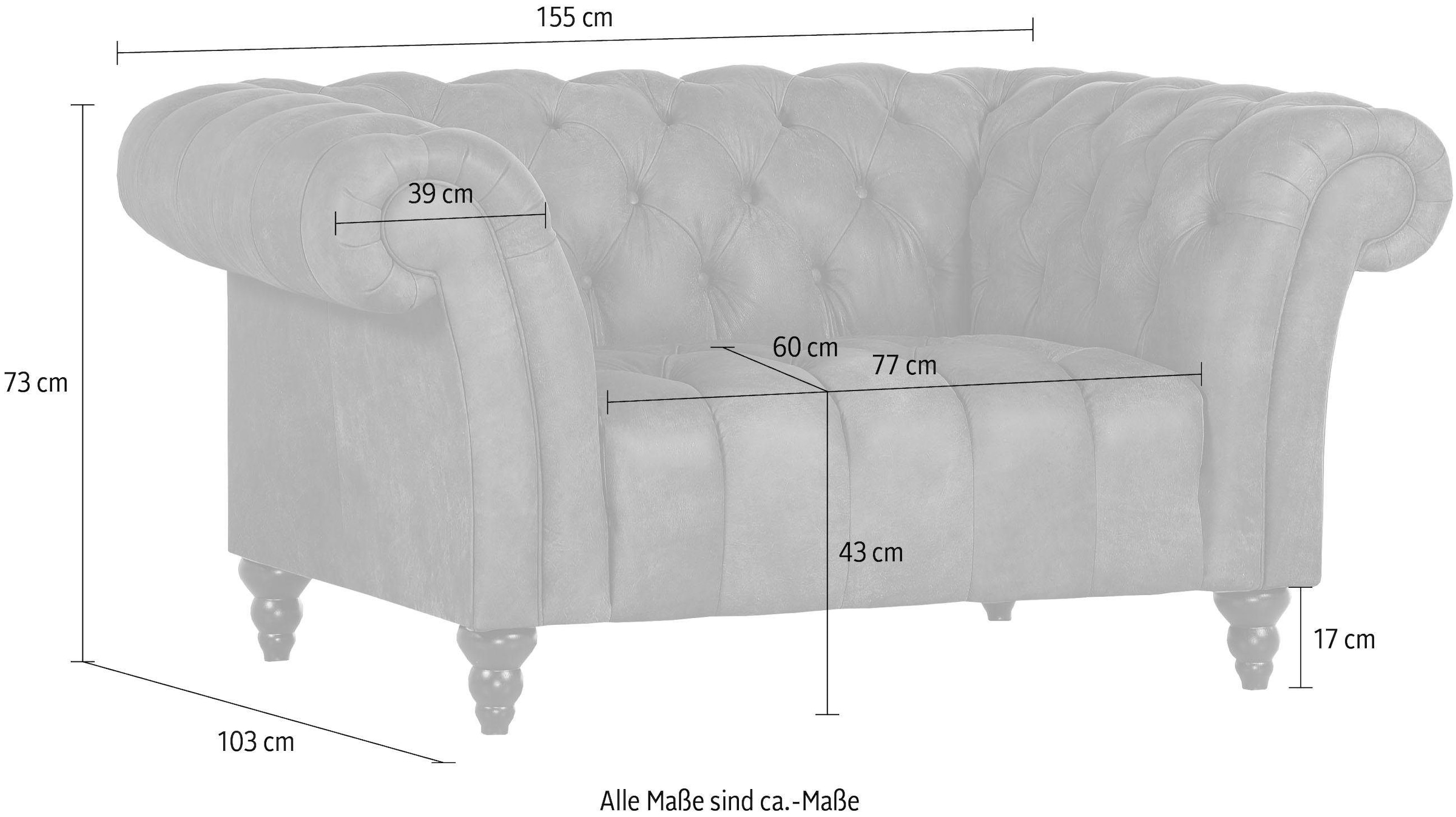 Gutmann Factory Sessel »Amazonas«, aus Anilinleder