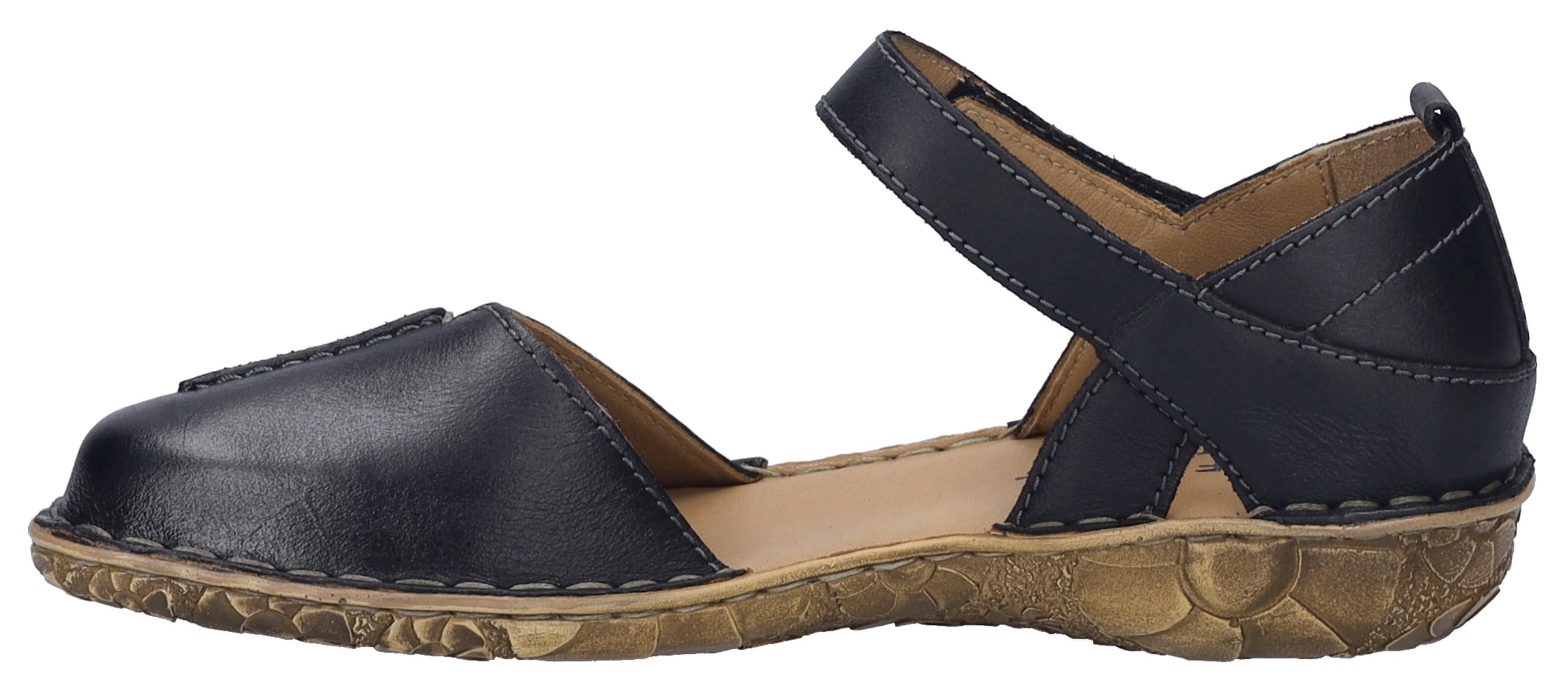 Josef Seibel Riemchenballerina »ROSALIE 42«, Sandale, Spangenschuh, Komfortschuh mit Klettverschluss