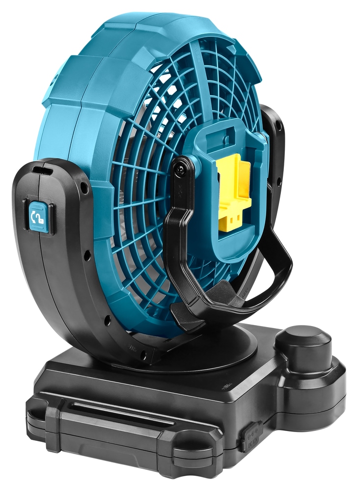 Makita Akku-Ventilator »»DCF102Z« 18V, 4,6 m³/min, 3,0 m/s, 3-stufig, ohne Akku und Ladegerät« kompakter, leistungsfähig, mit 3 Luftstromeinstellungen + Drehbewegung