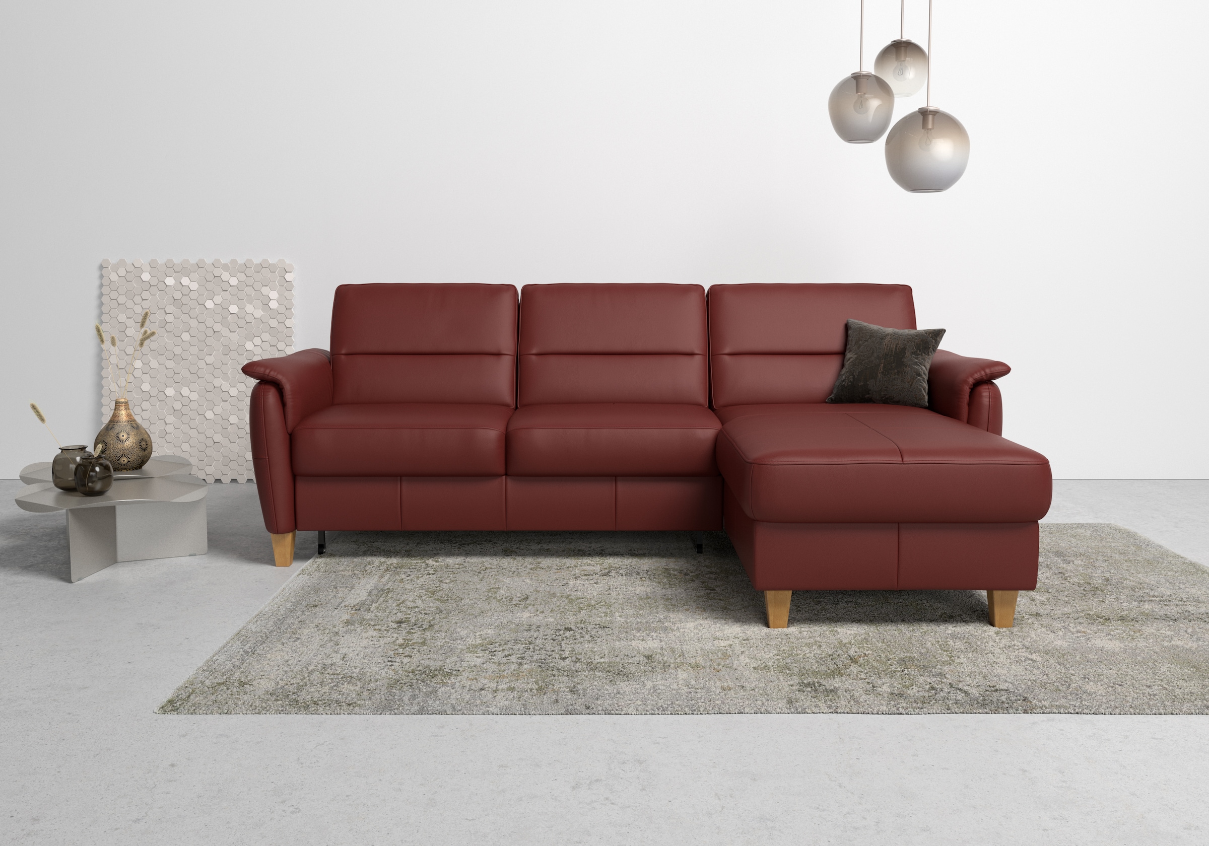 Home affaire Ecksofa »Palmera L-Form, B: 244 cm - OTTO. Verlässliche Qualit günstig online kaufen